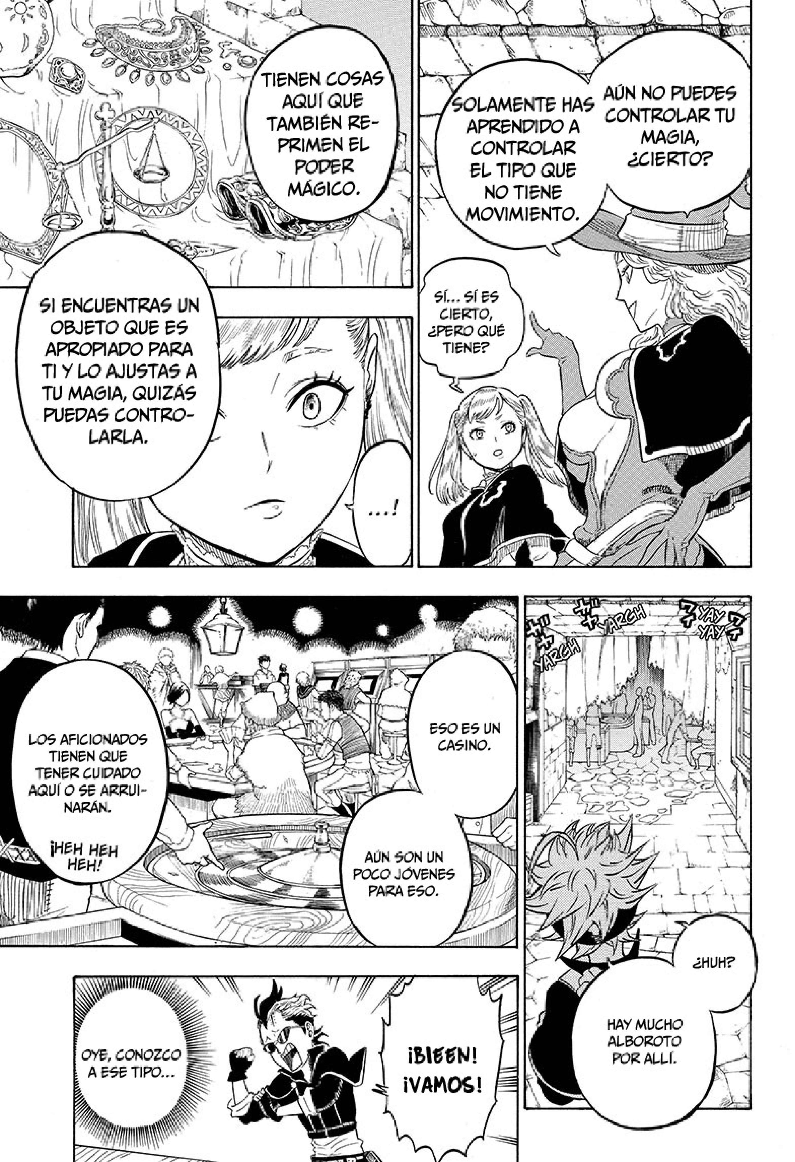 Read black Clover es Manga Online