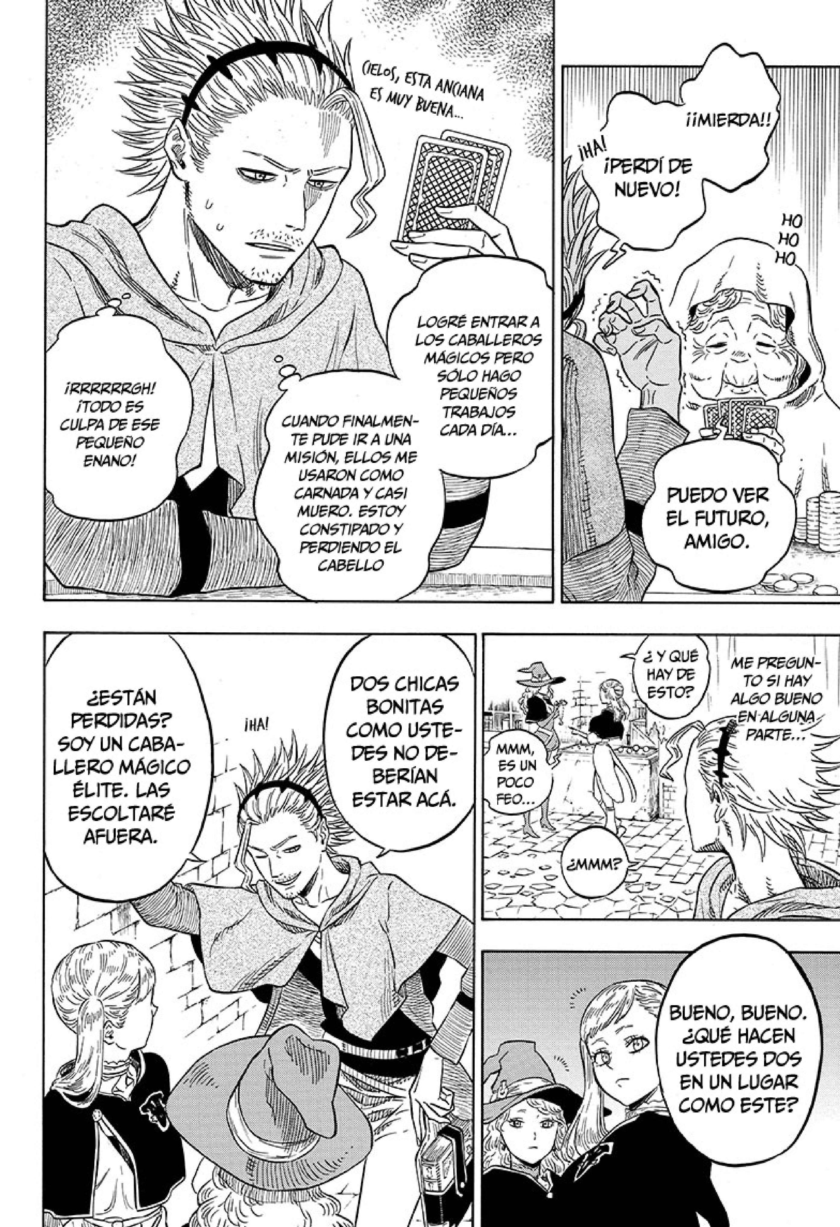 Read black Clover es Manga Online