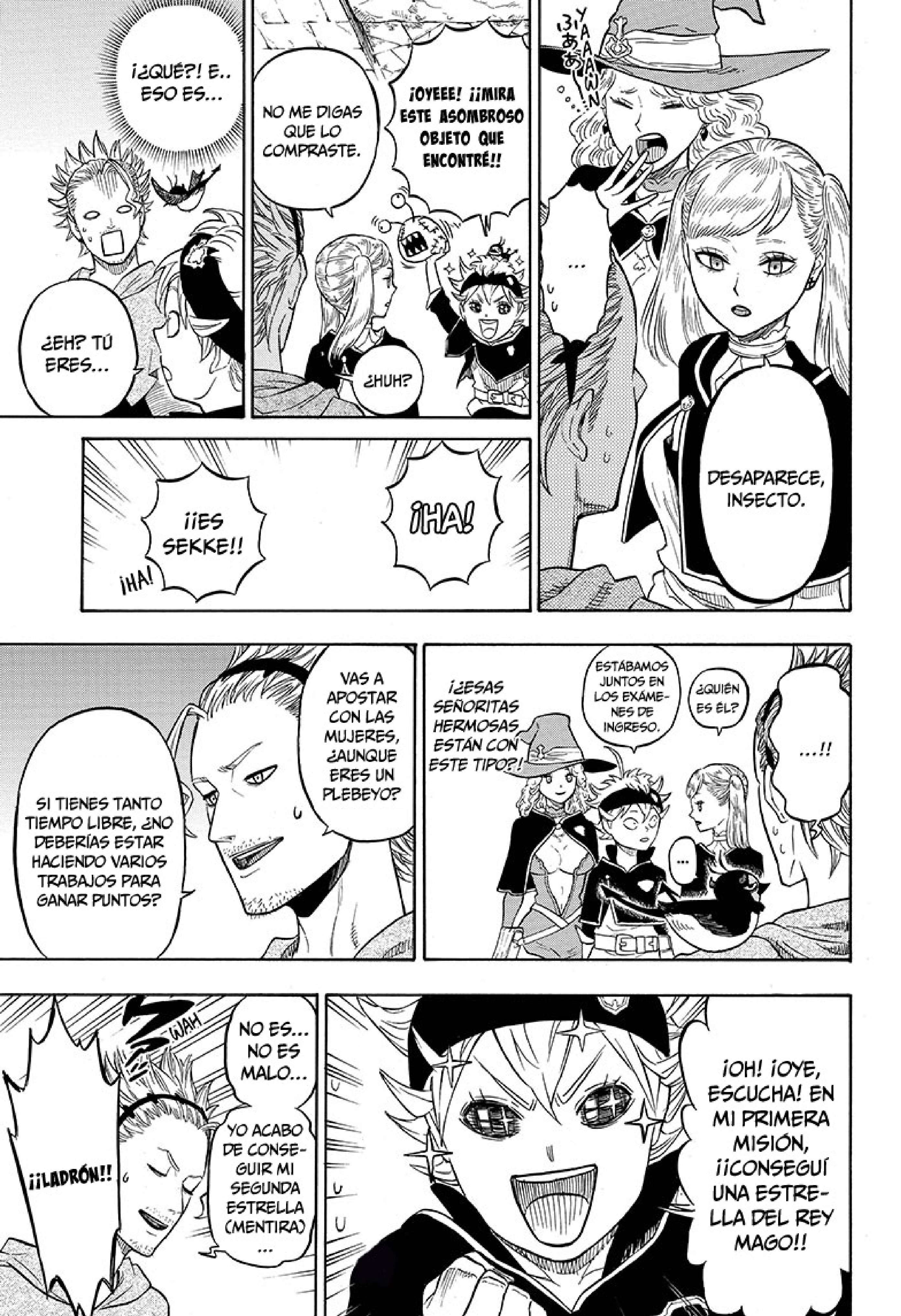 Read black Clover es Manga Online