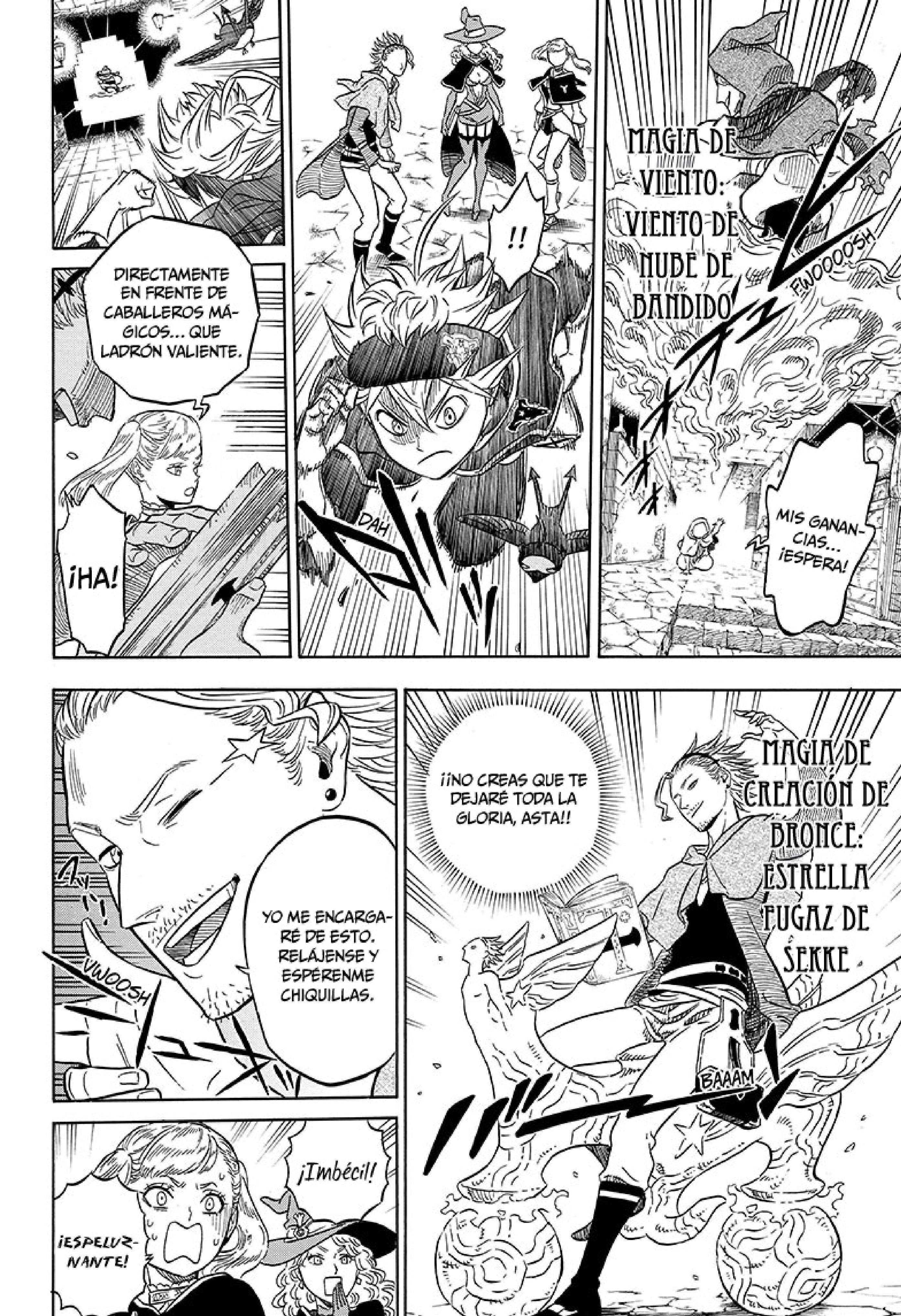 Read black Clover es Manga Online
