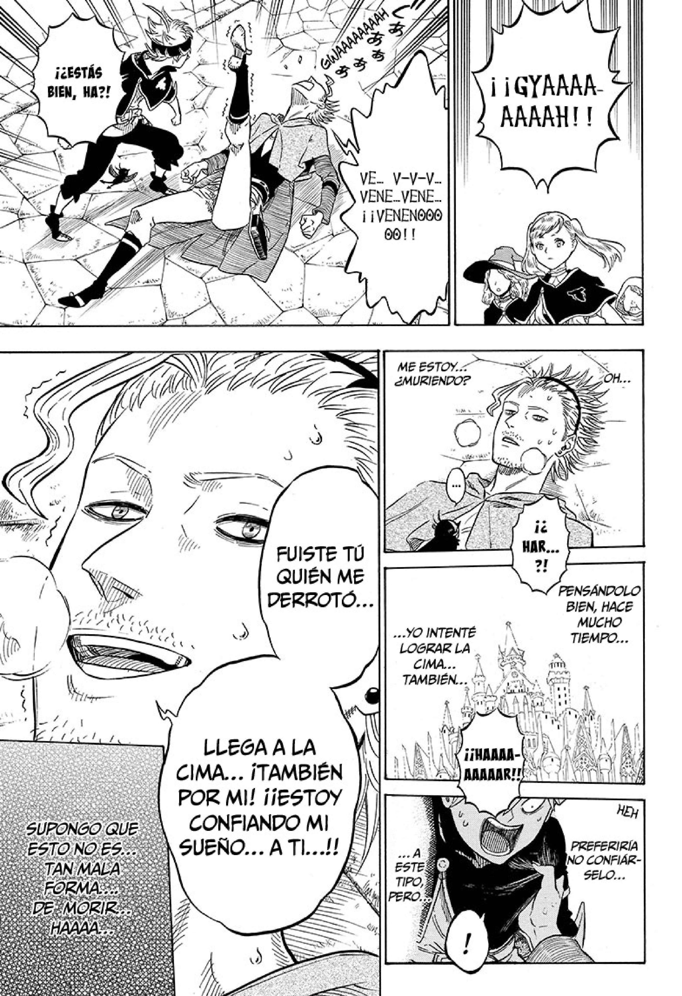 Read black Clover es Manga Online