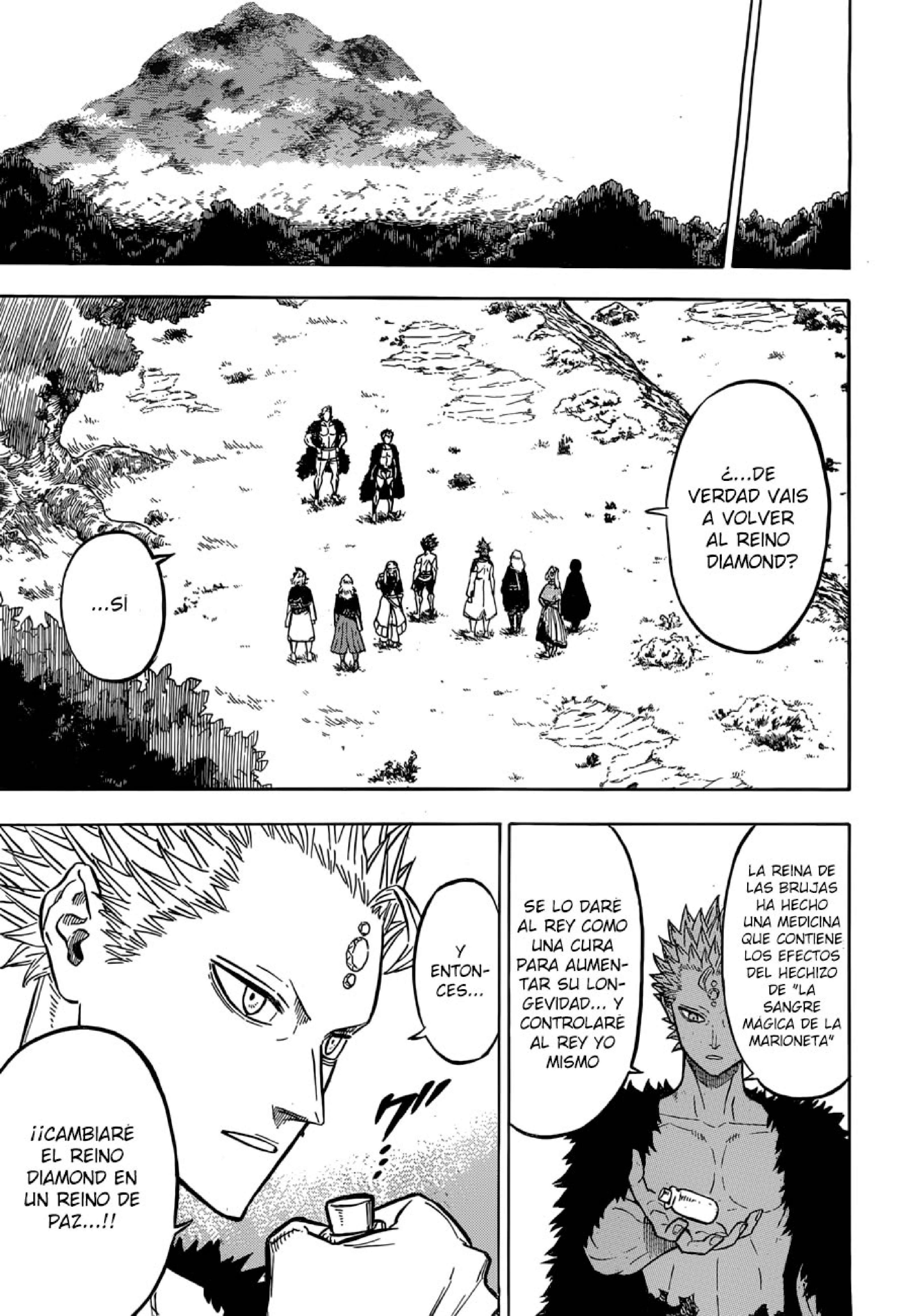 Read black Clover es Manga Online
