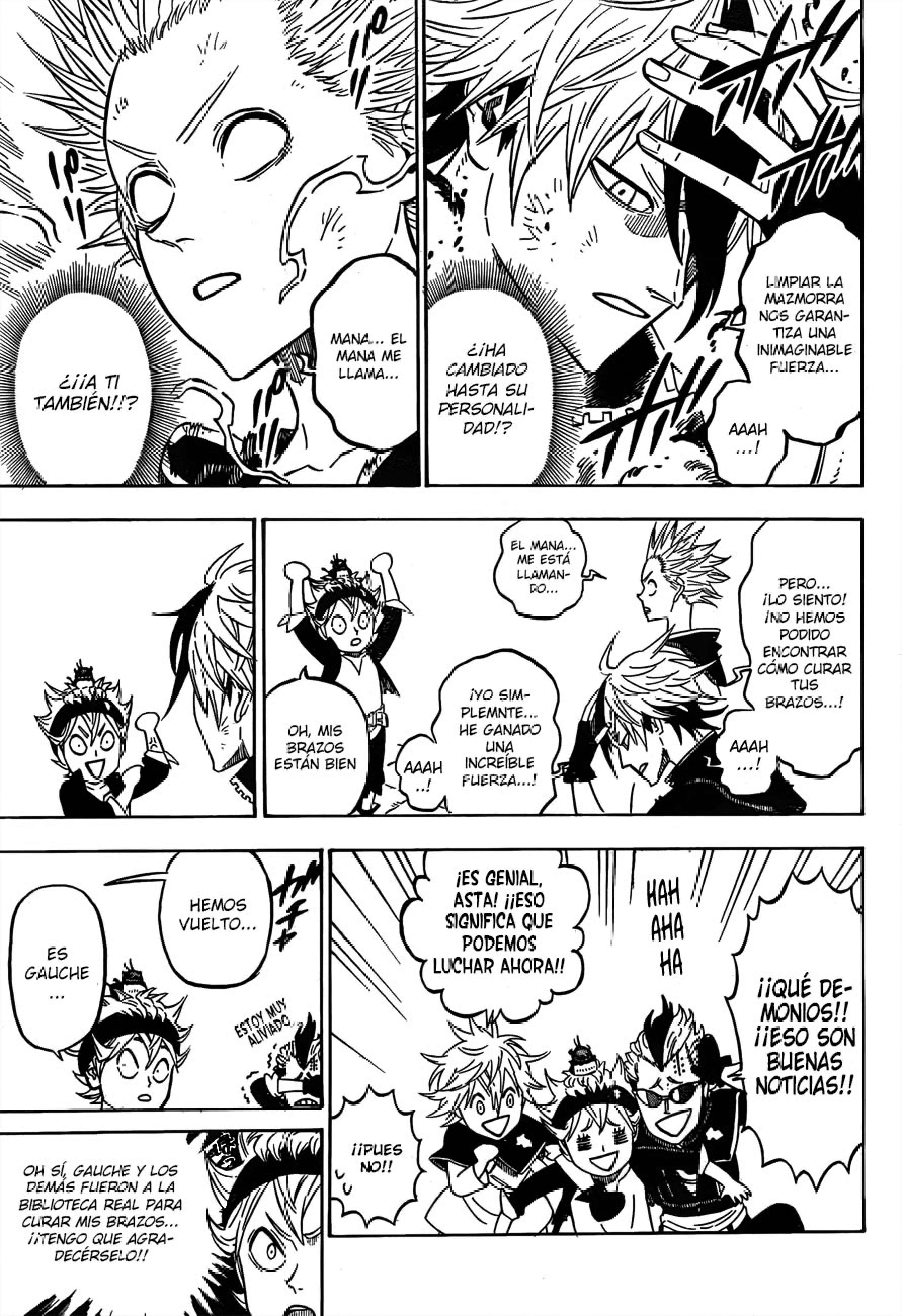 Read black Clover es Manga Online