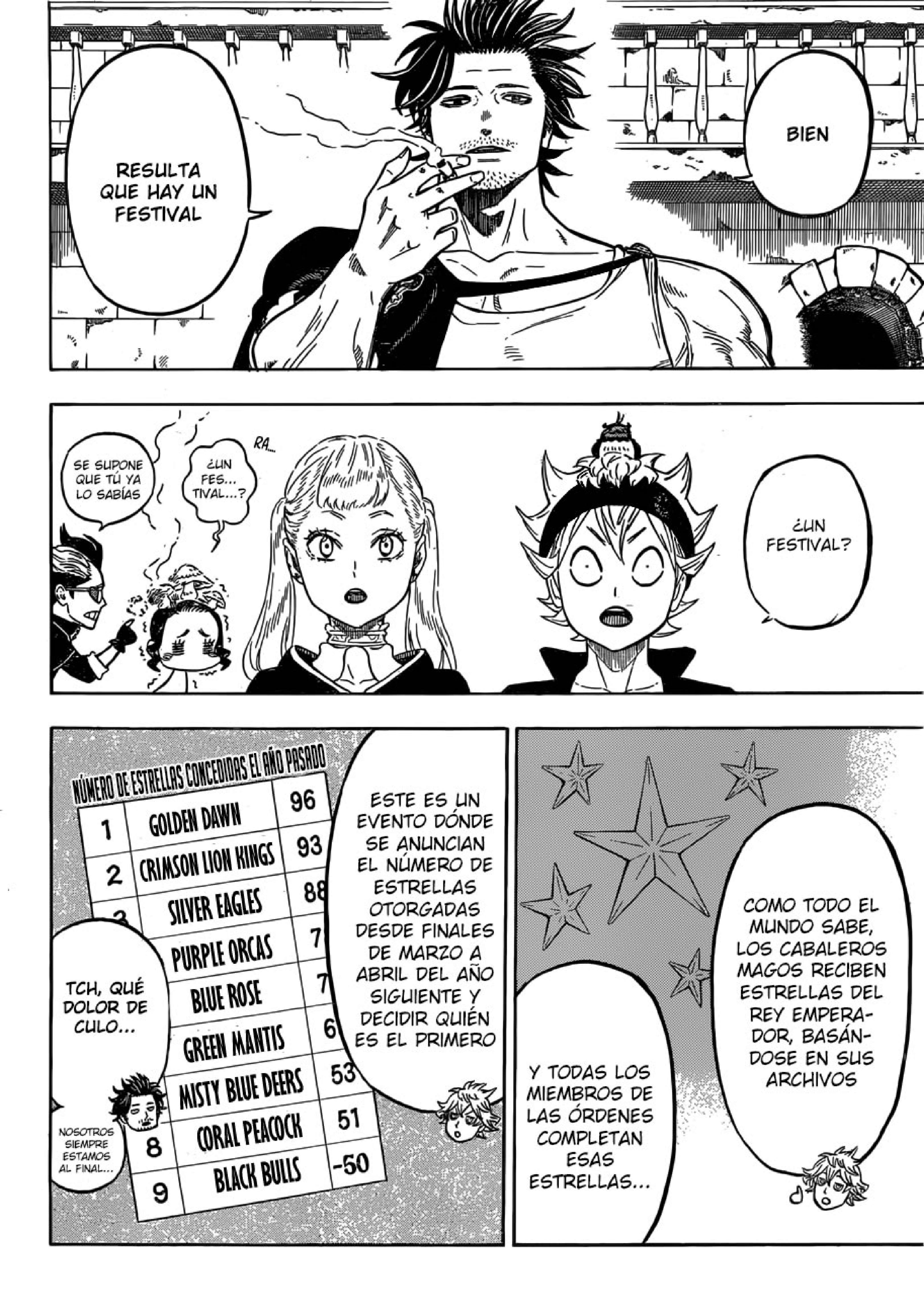 Read black Clover es Manga Online