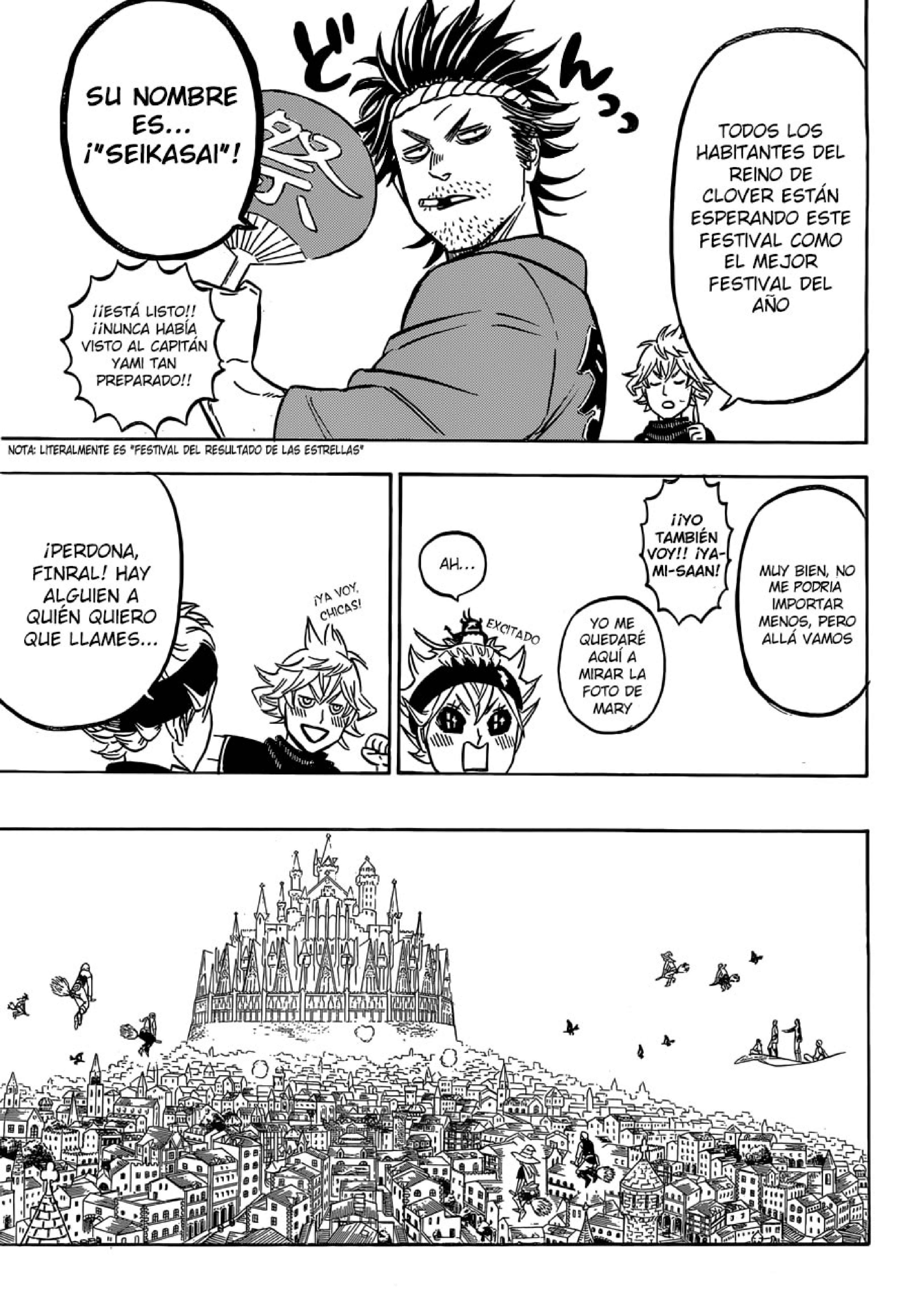 Read black Clover es Manga Online