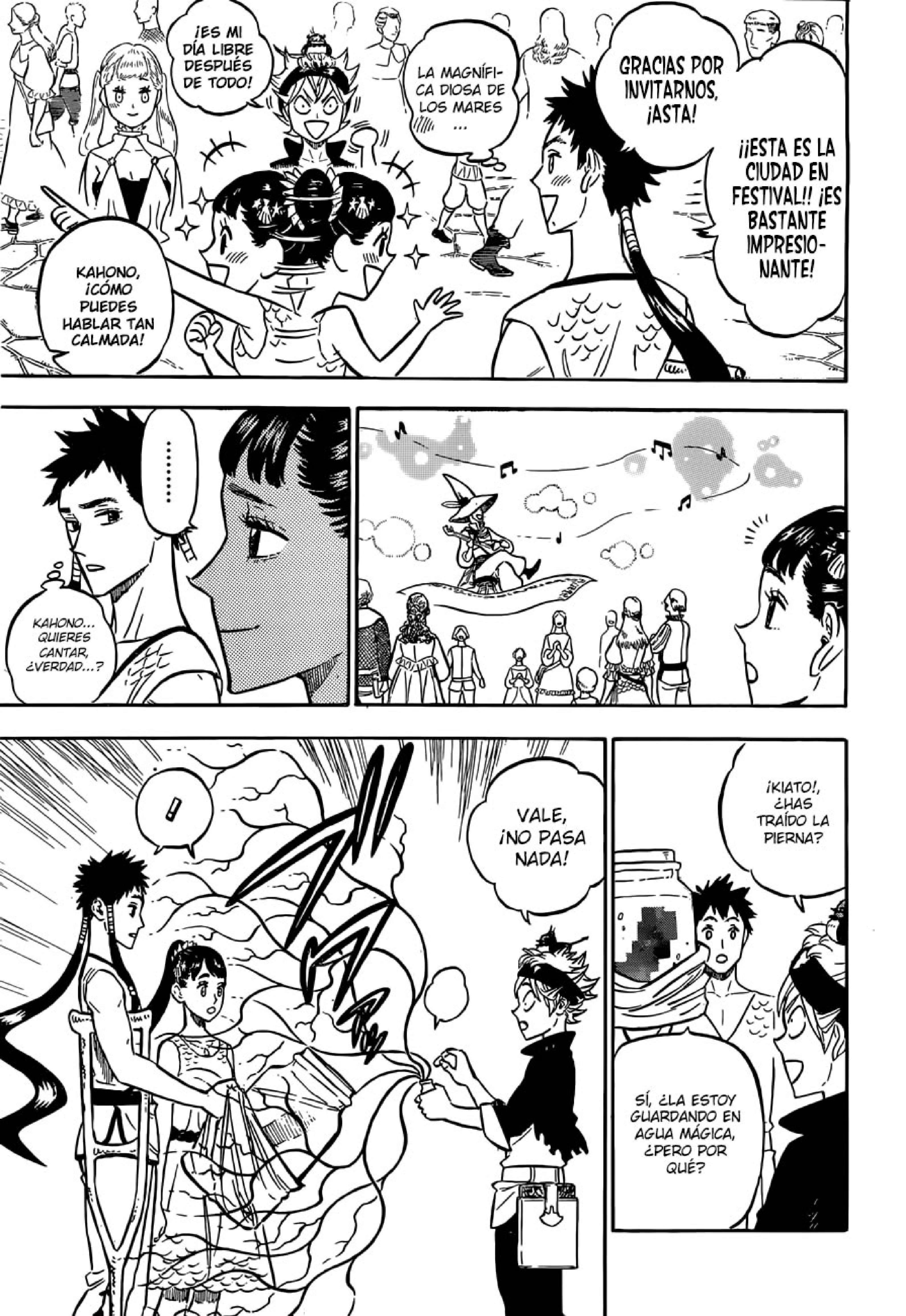 Read black Clover es Manga Online