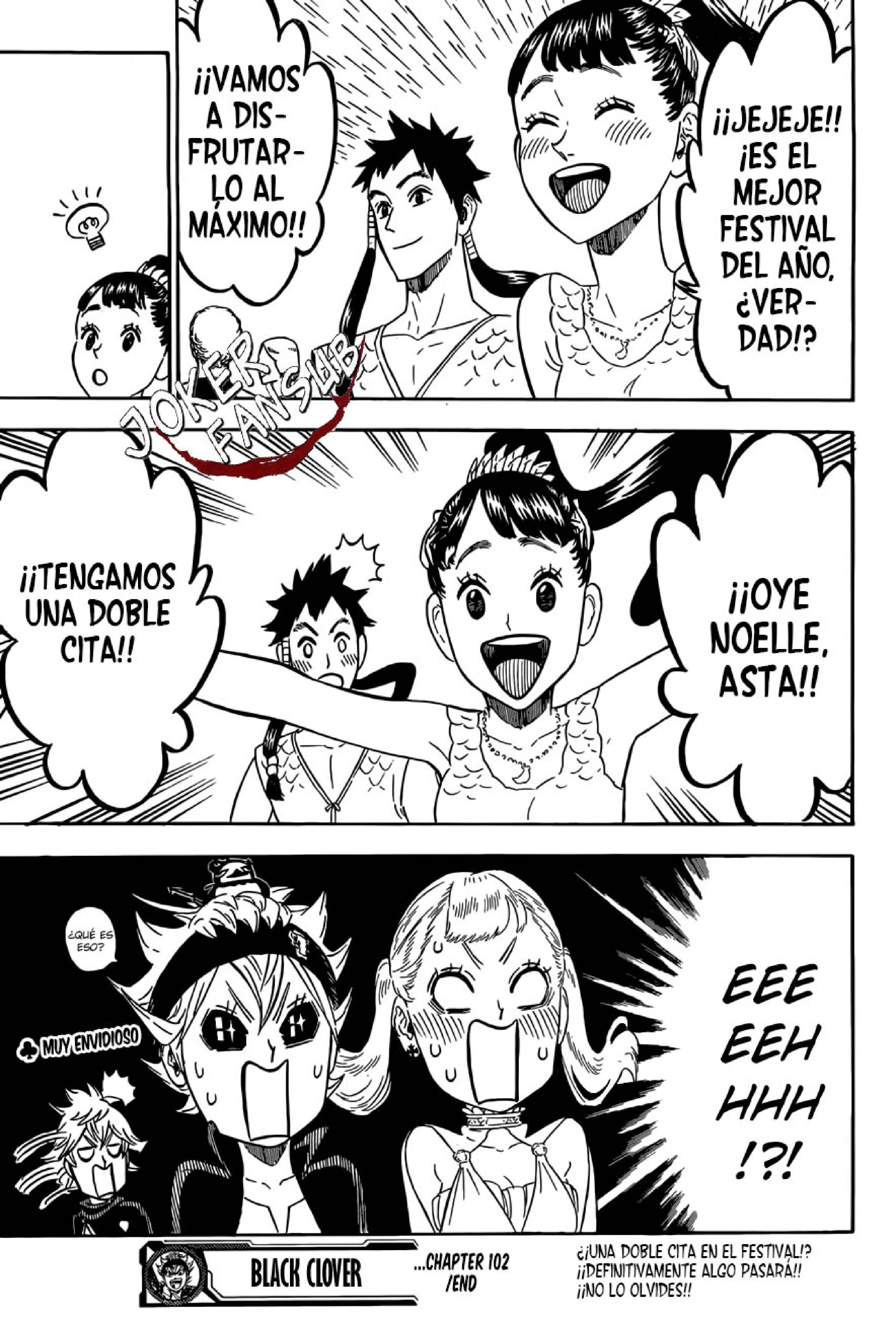 Read black Clover es Manga Online
