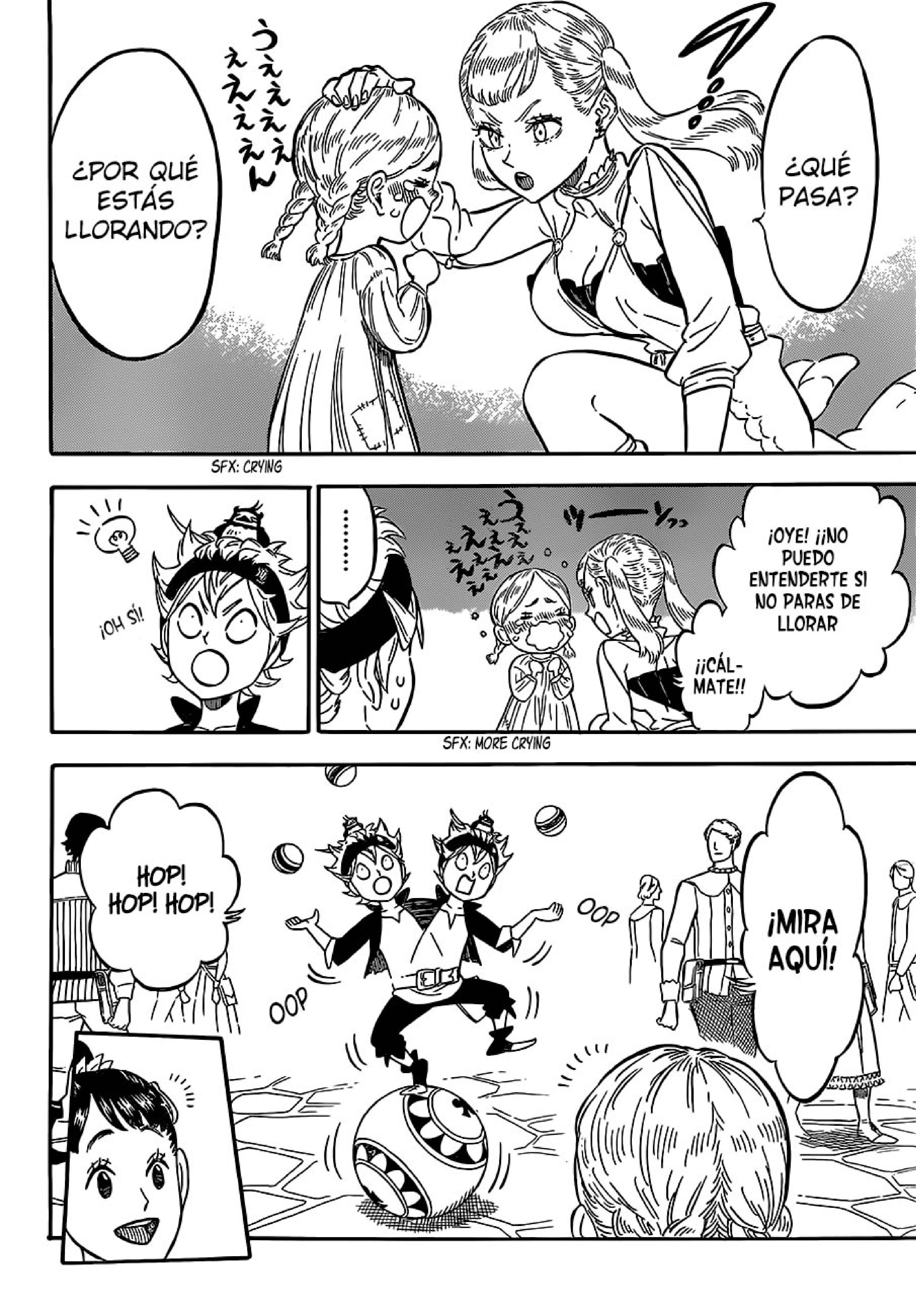 Read black Clover es Manga Online