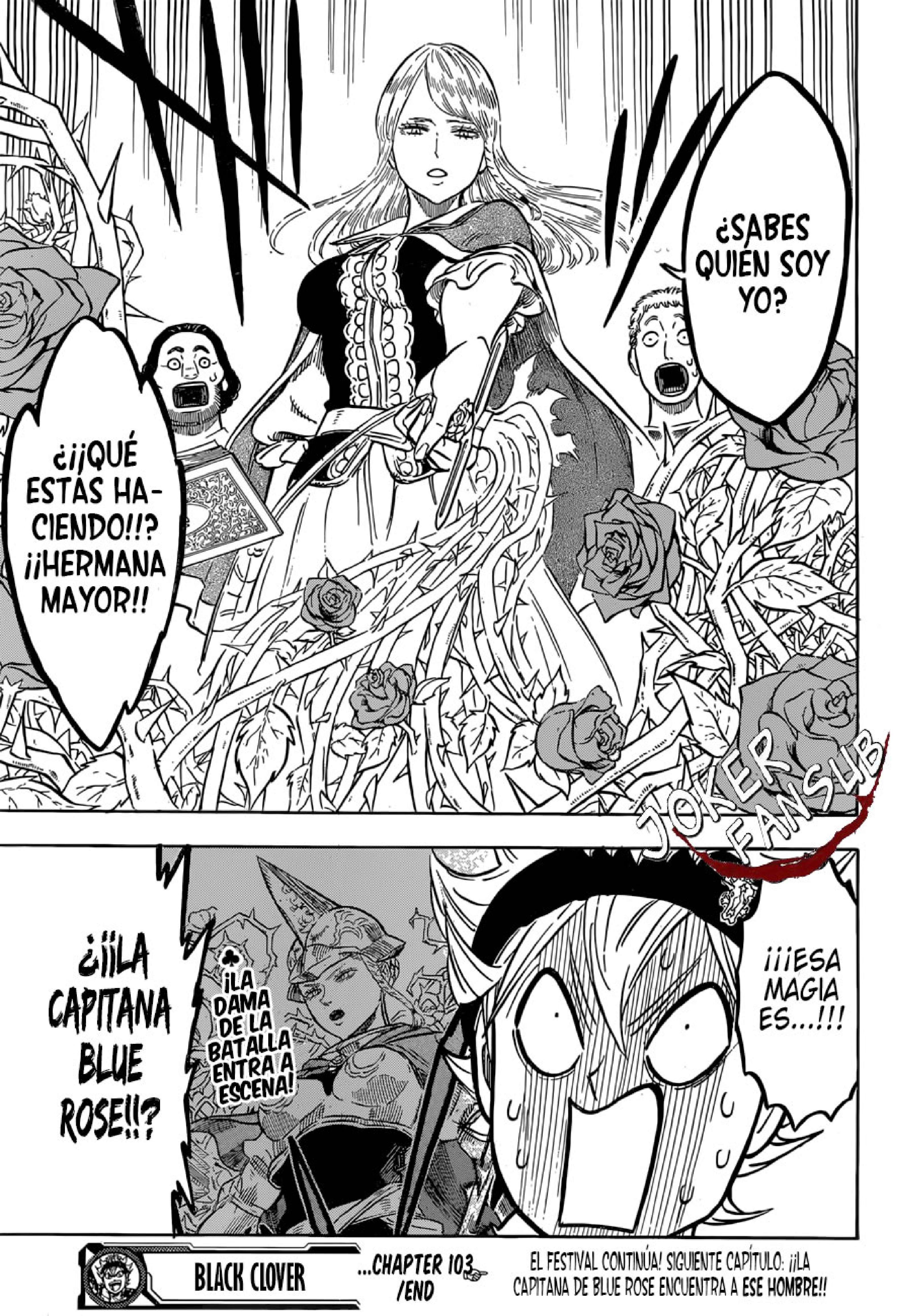 Read black Clover es Manga Online