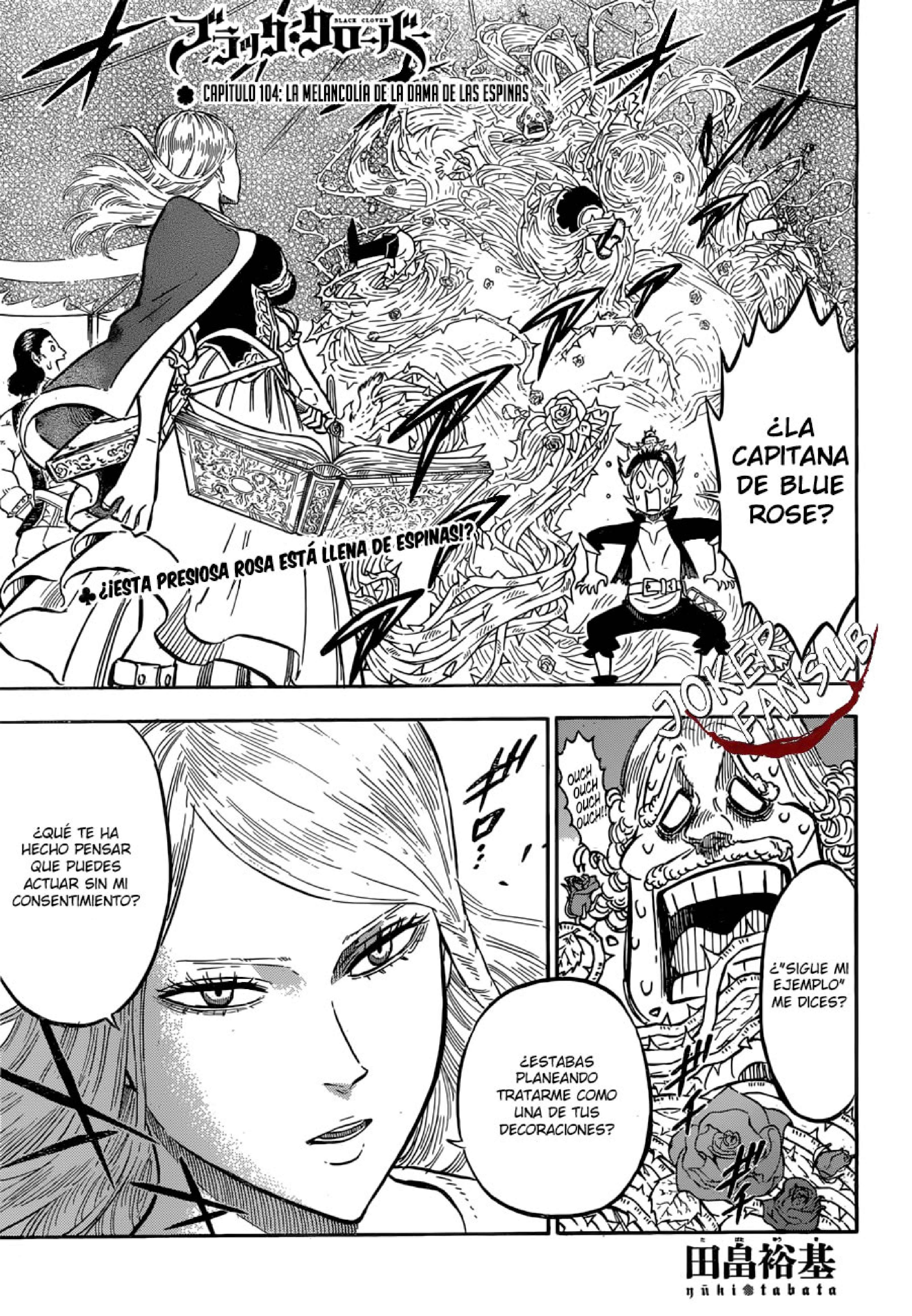 Read black Clover es Manga Online