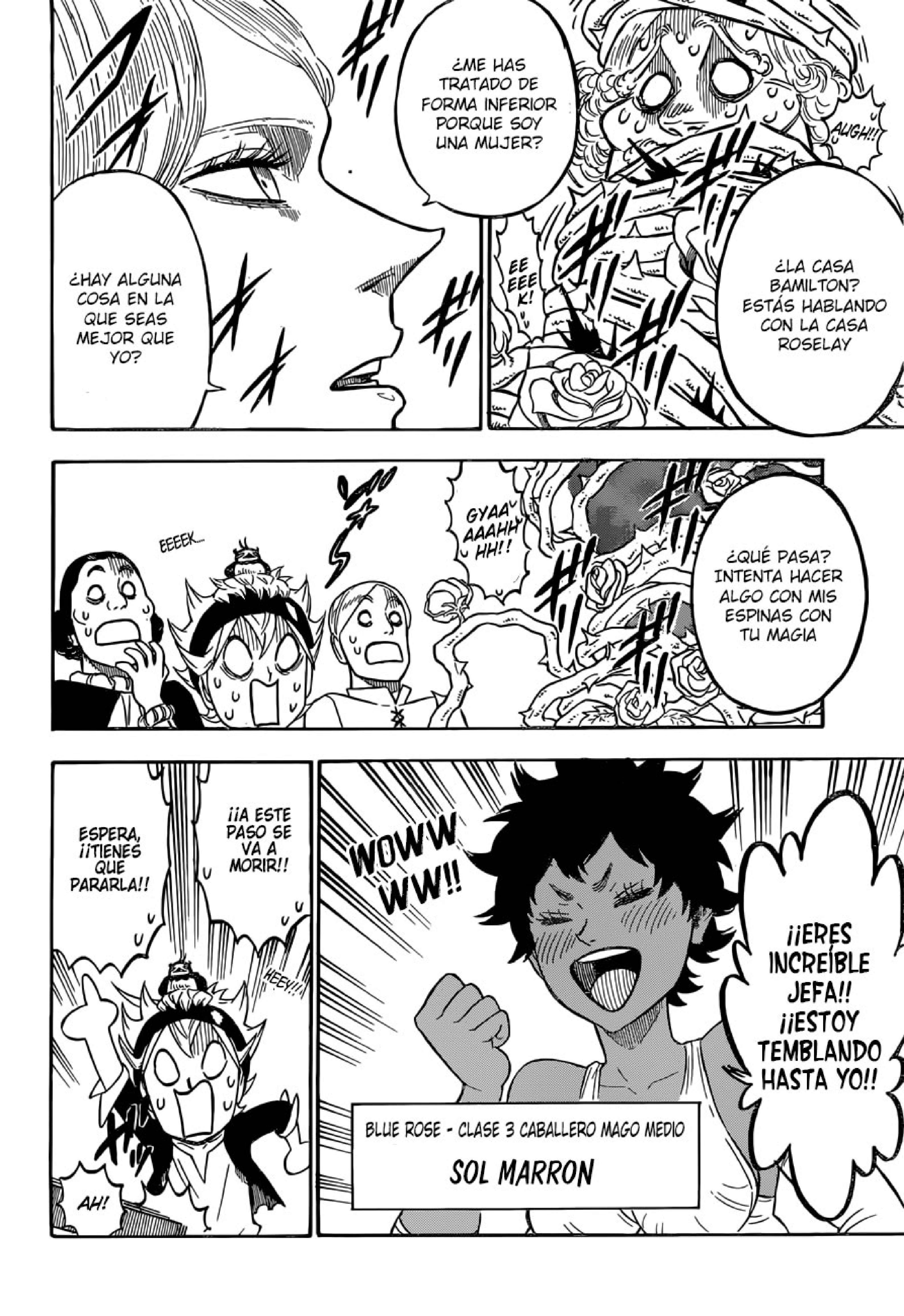 Read black Clover es Manga Online