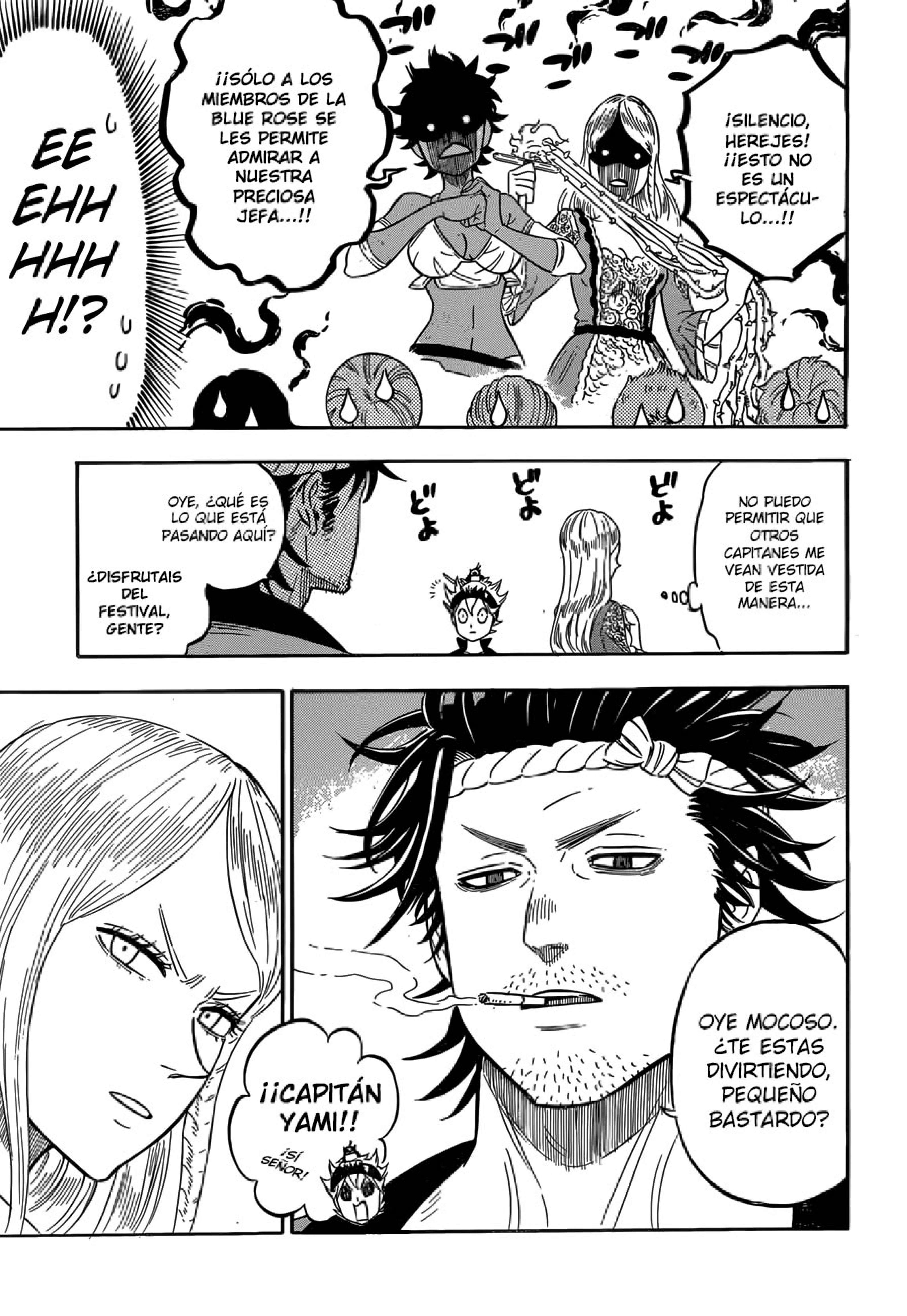Read black Clover es Manga Online