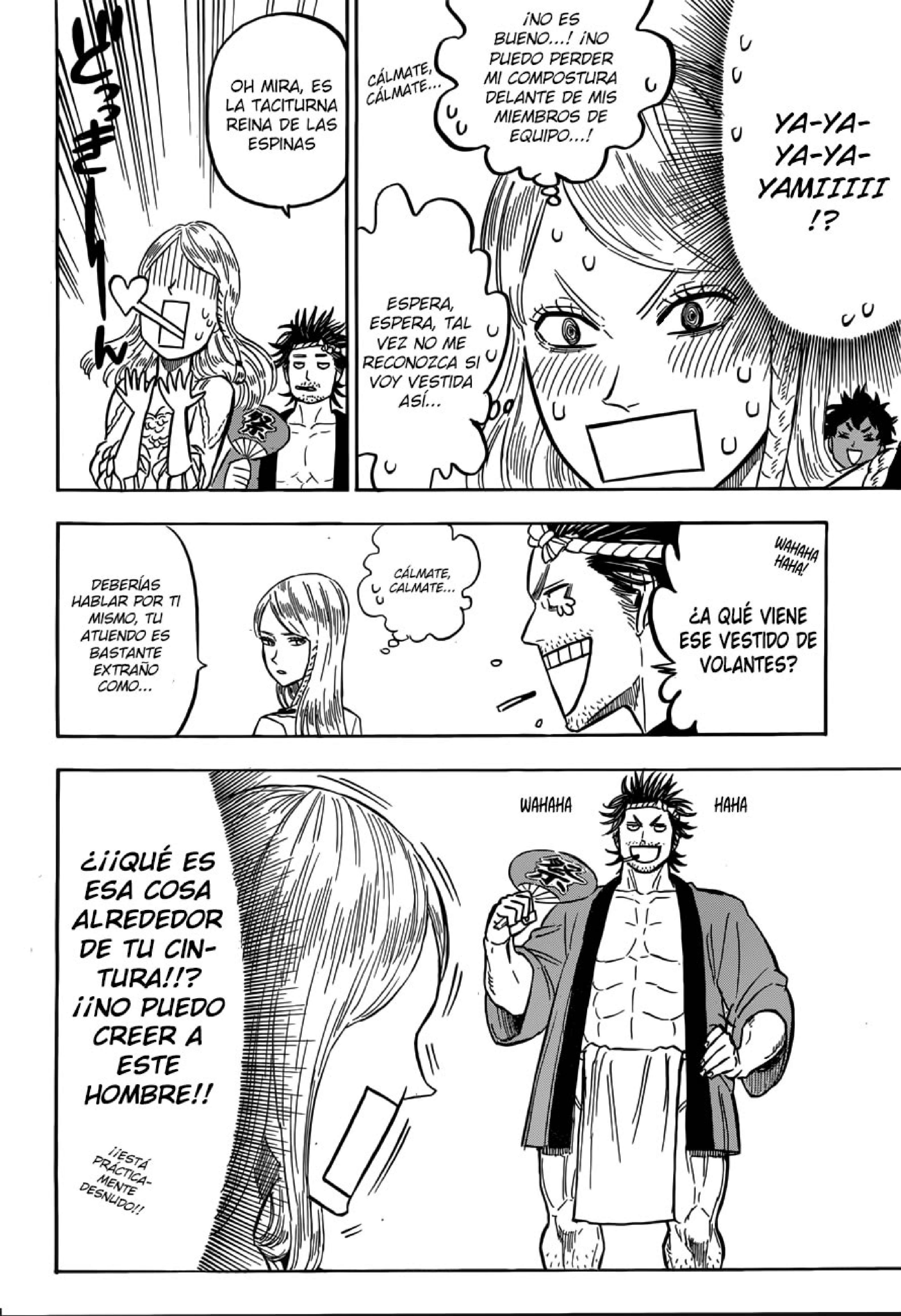 Read black Clover es Manga Online