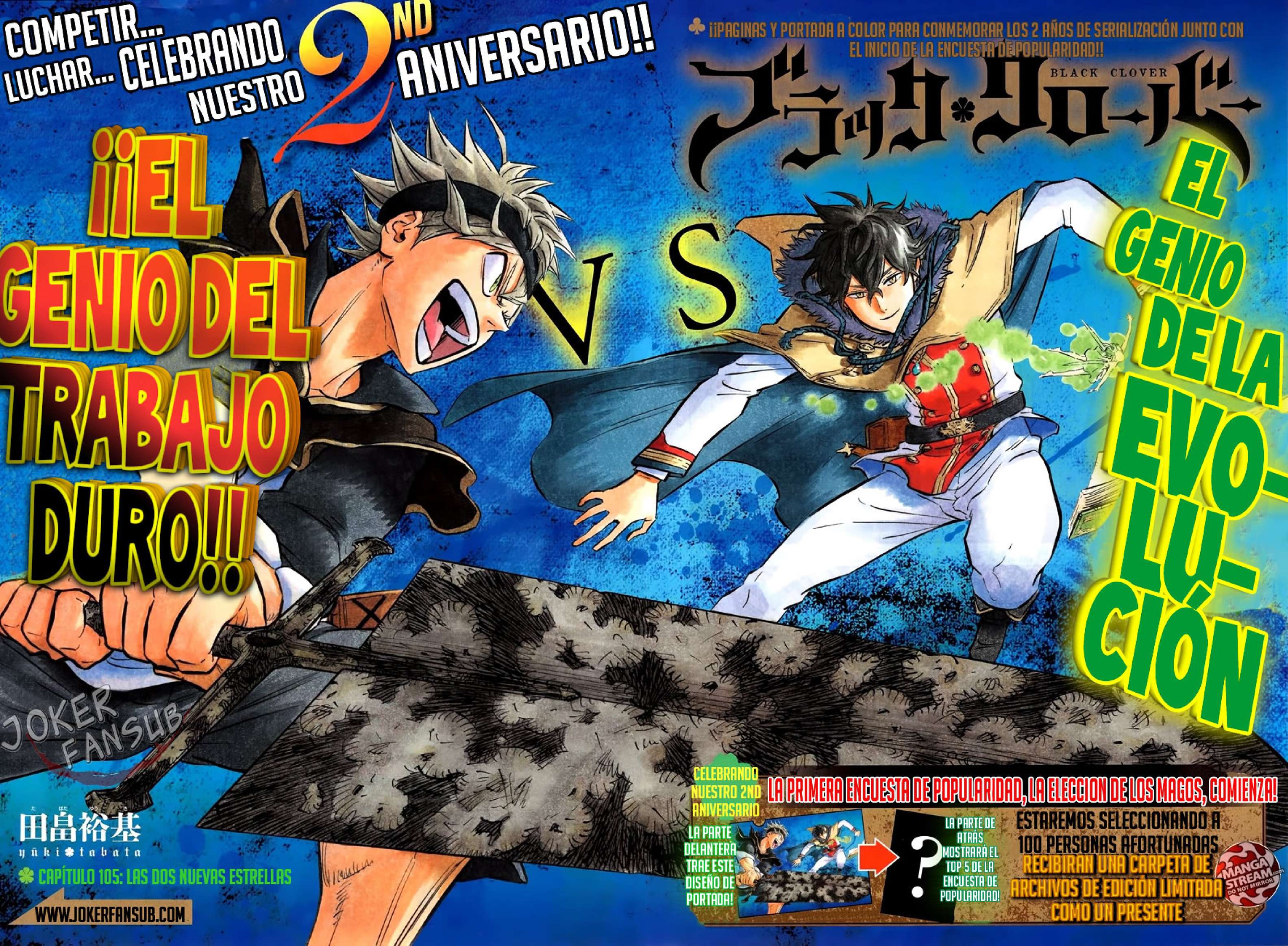 Read black Clover es Manga Online