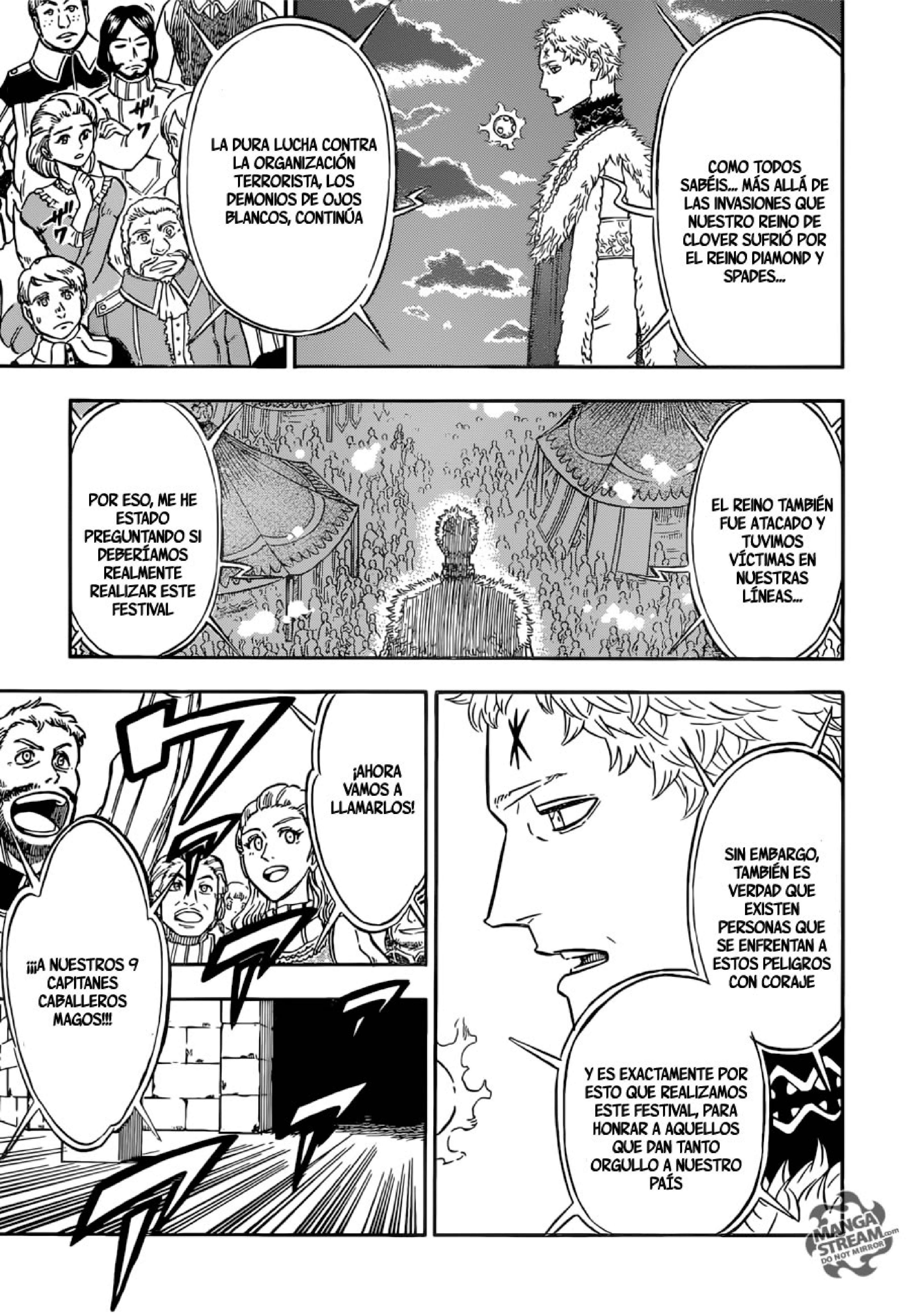 Read black Clover es Manga Online