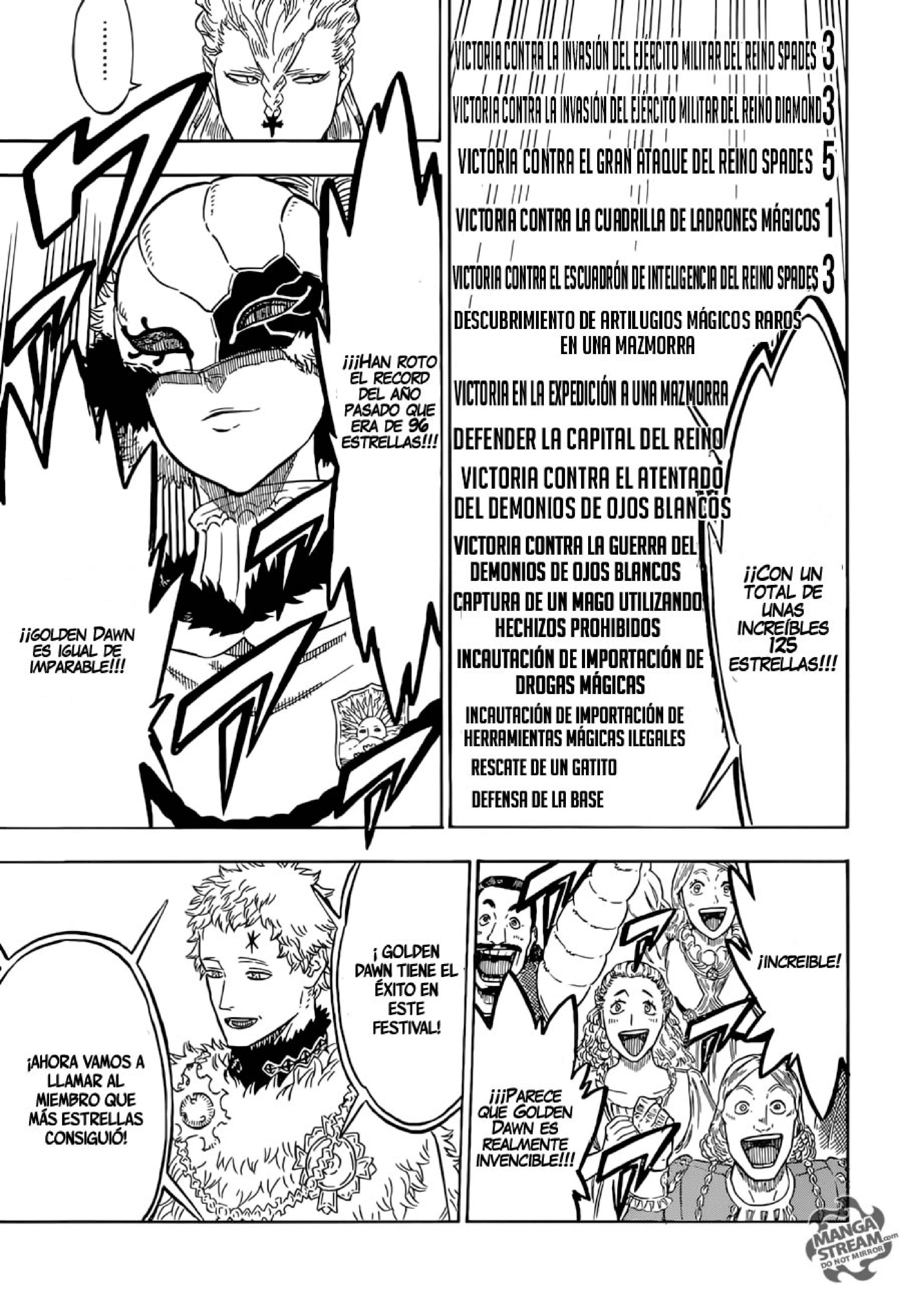 Read black Clover es Manga Online