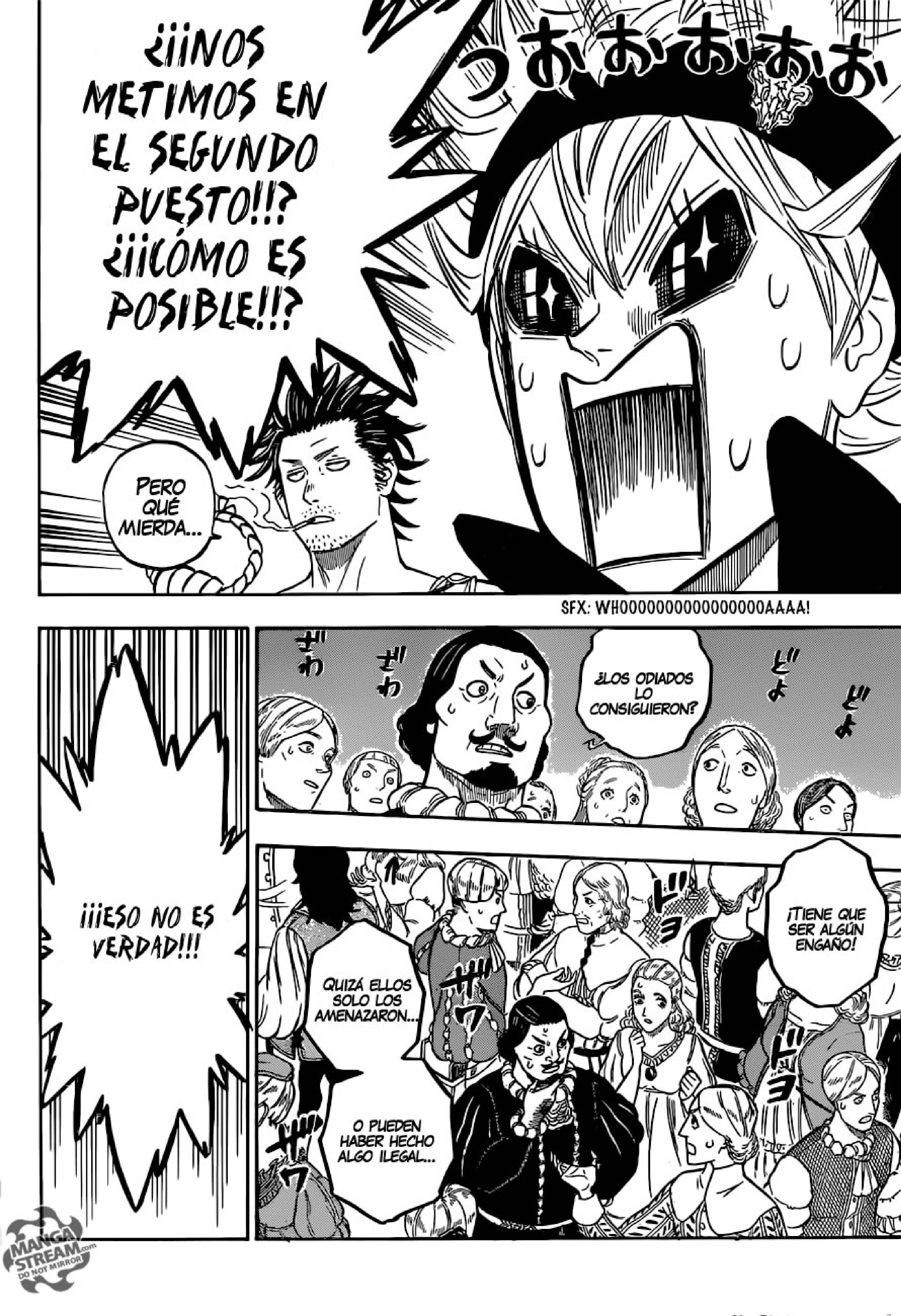 Read black Clover es Manga Online