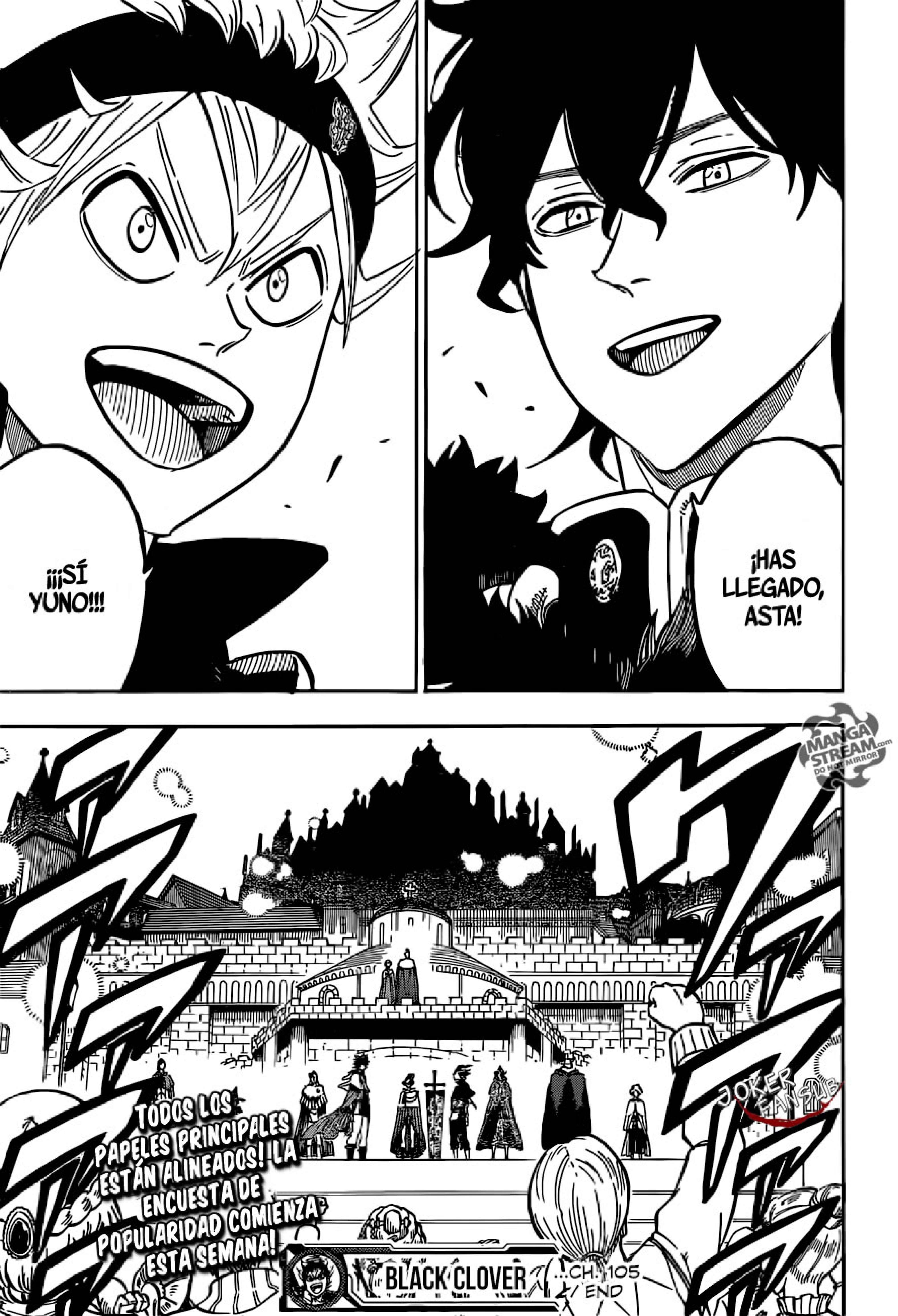 Read black Clover es Manga Online