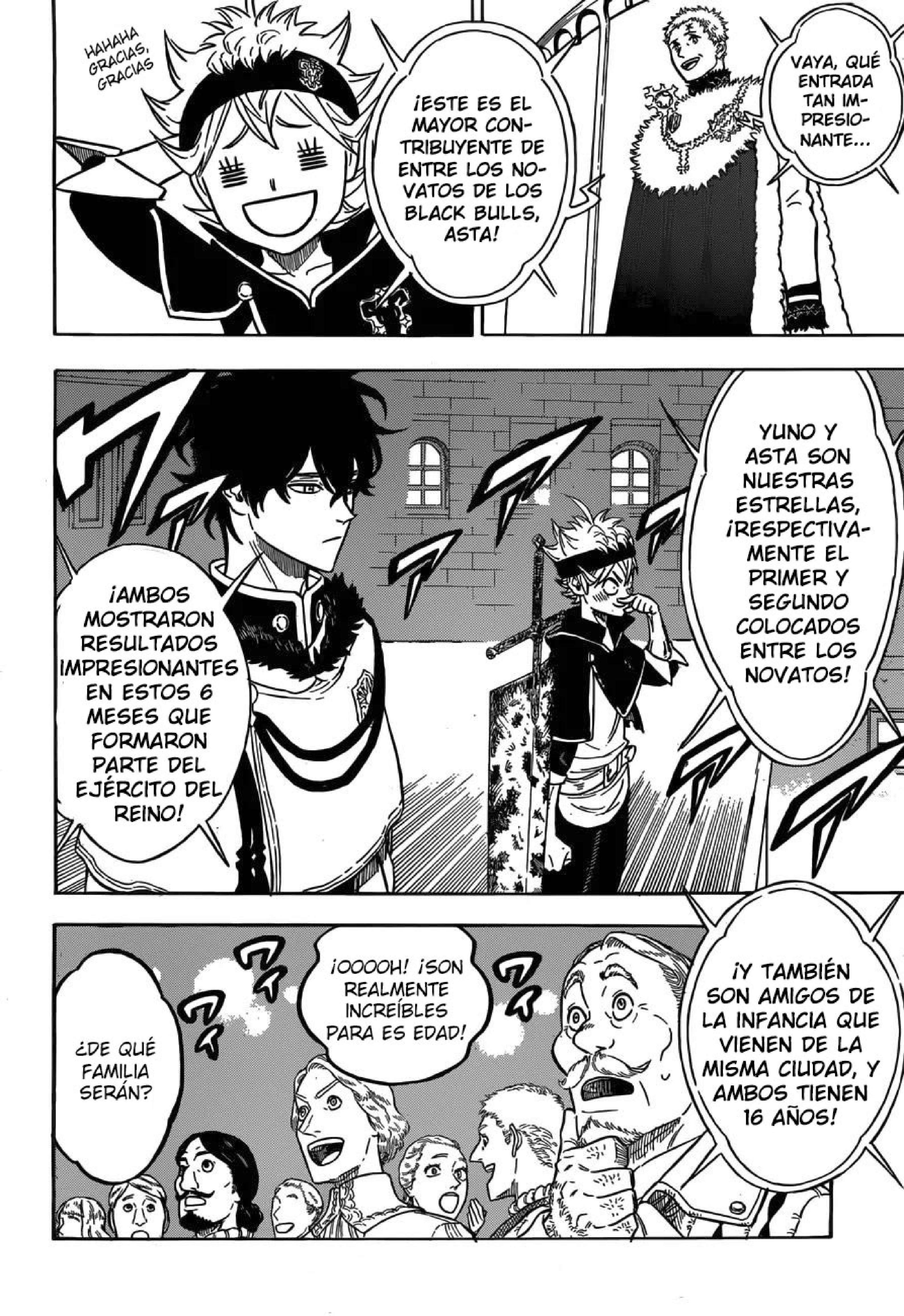Read black Clover es Manga Online