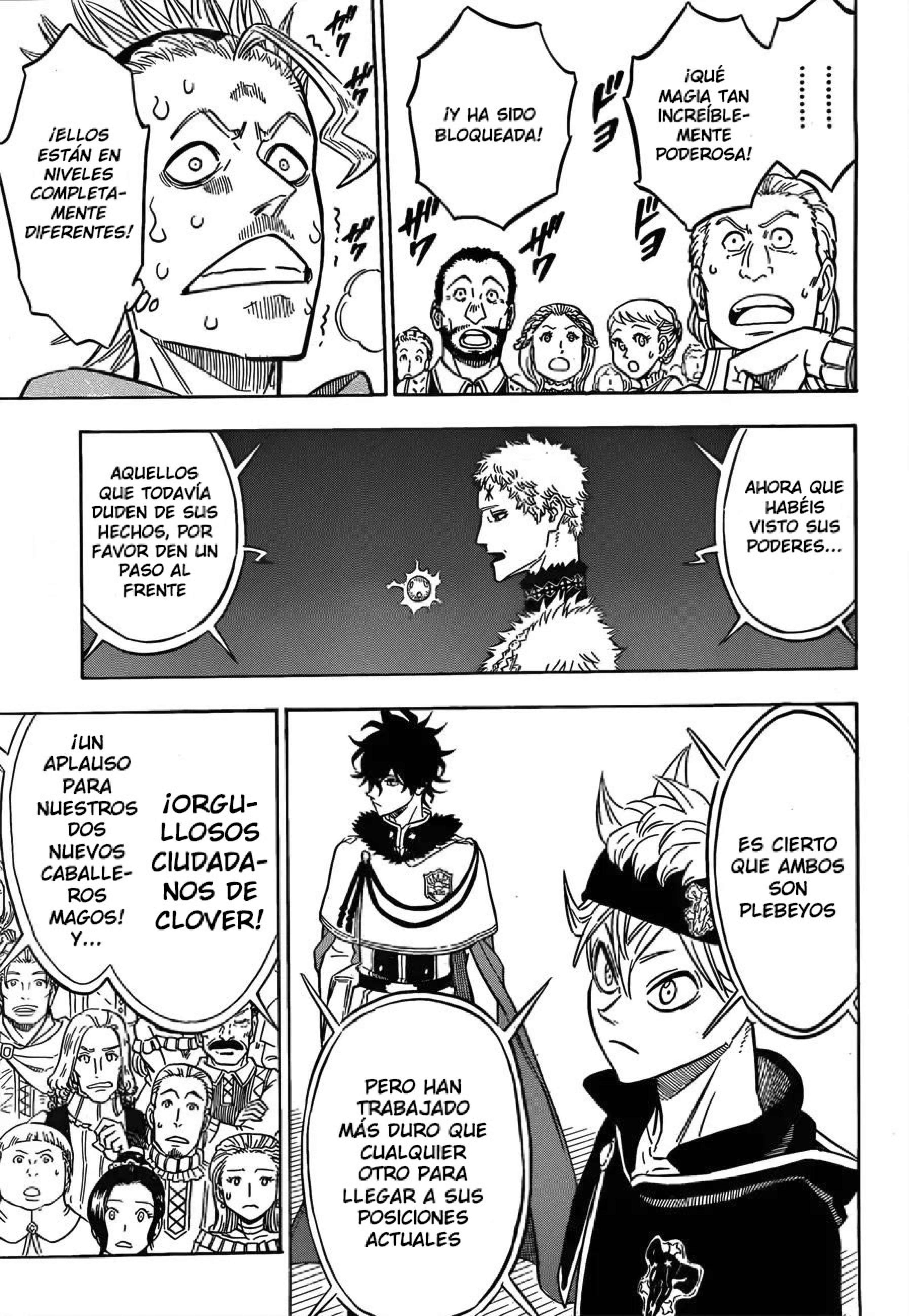 Read black Clover es Manga Online