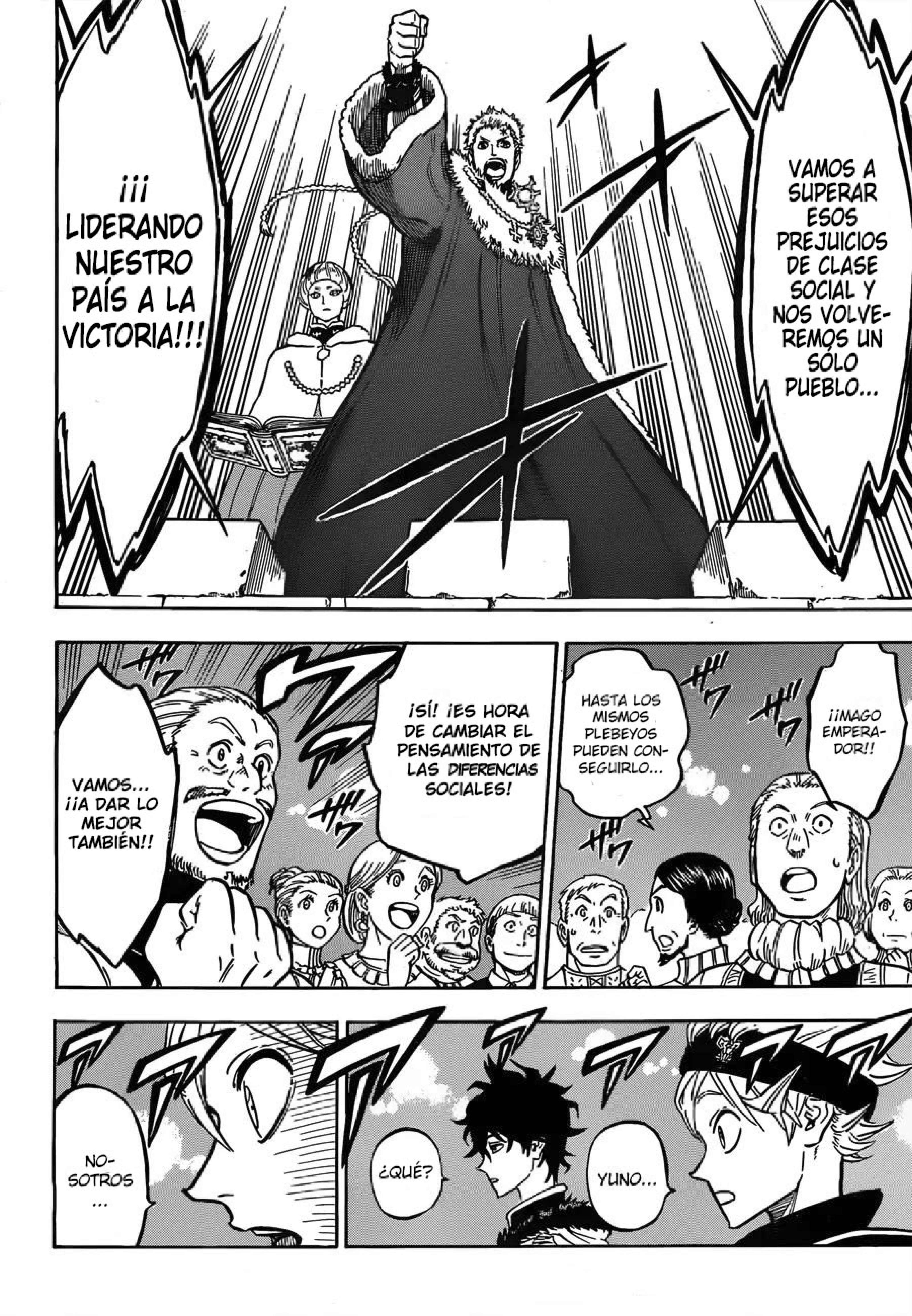 Read black Clover es Manga Online