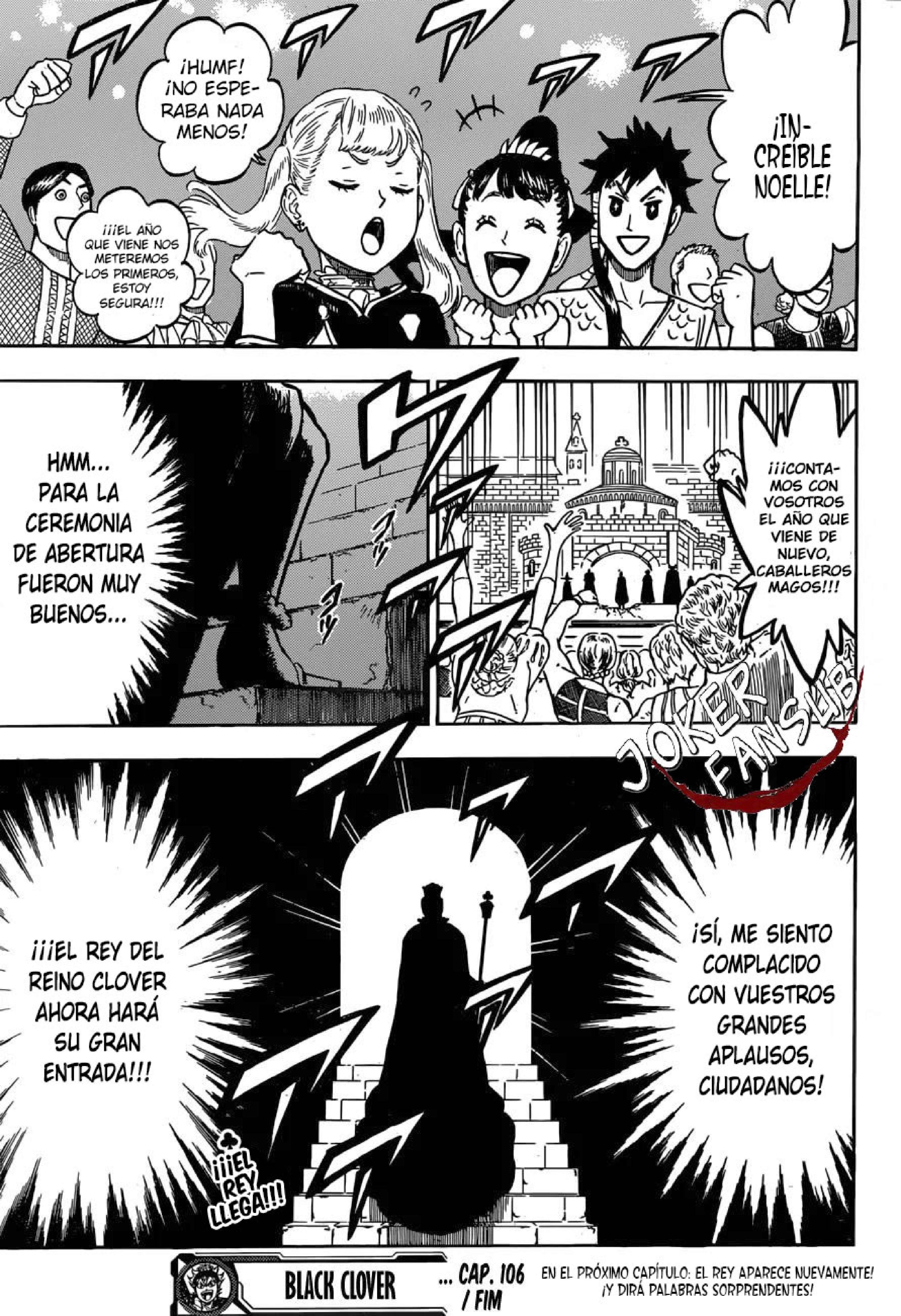 Read black Clover es Manga Online
