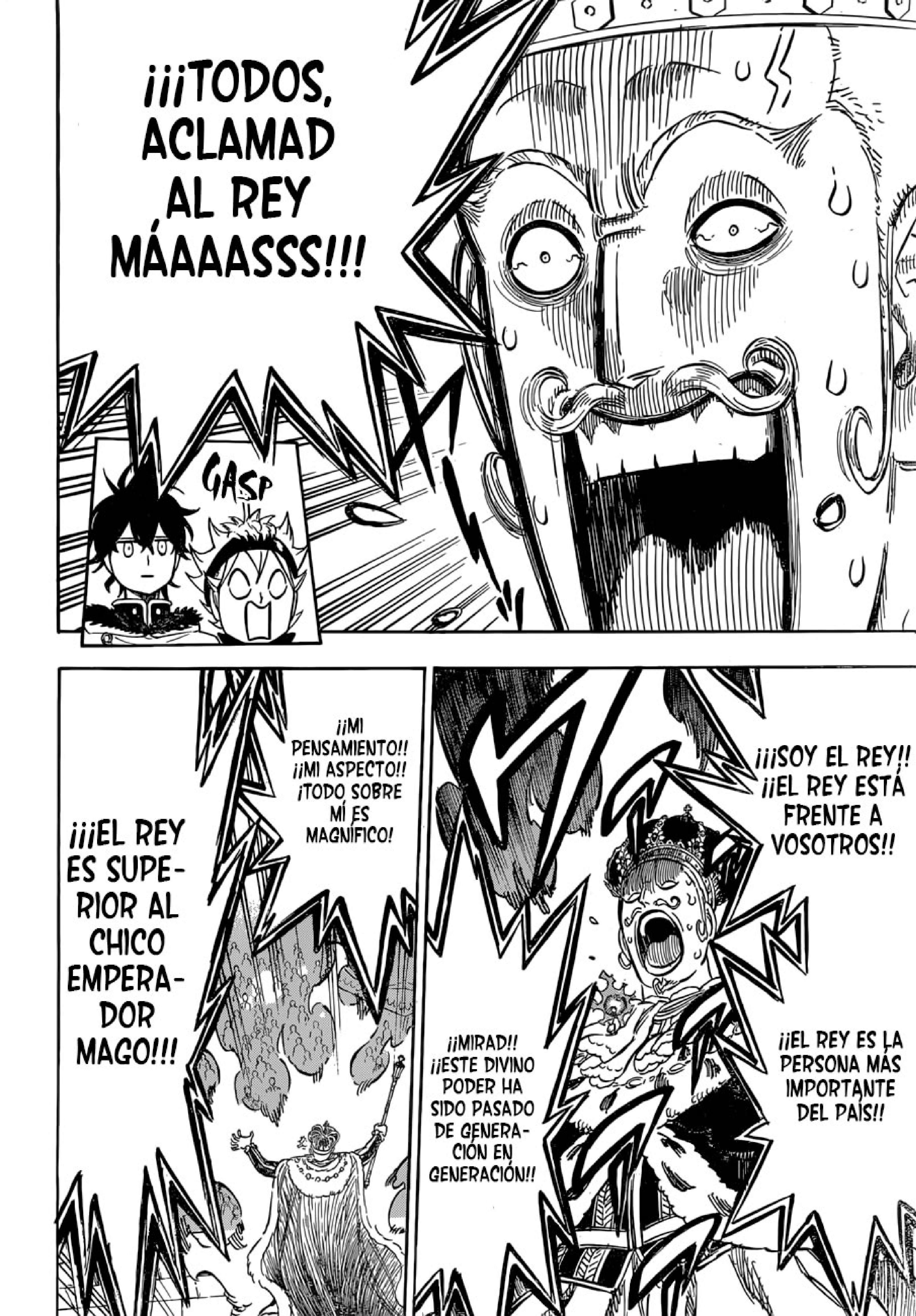 Read black Clover es Manga Online