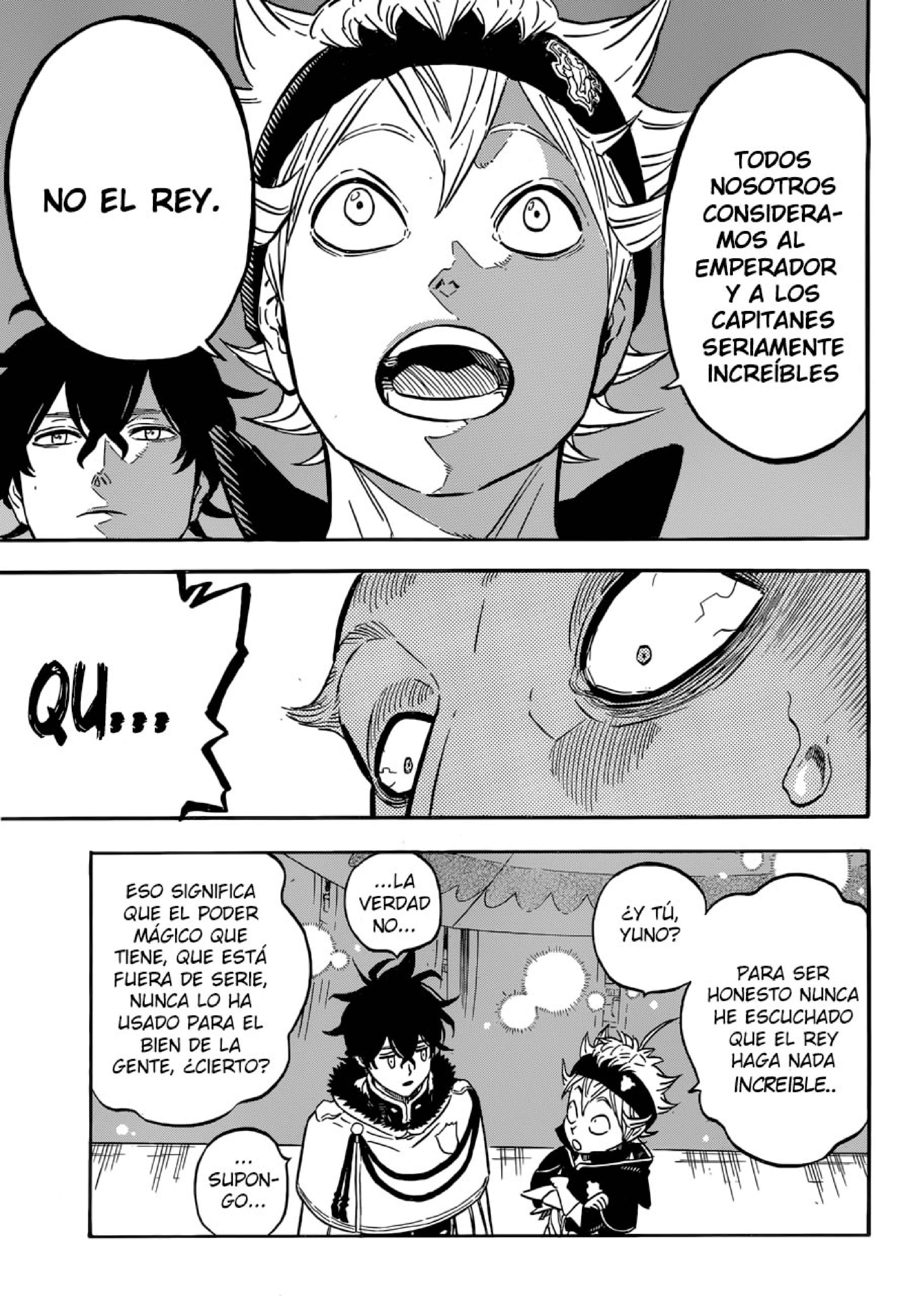 Read black Clover es Manga Online
