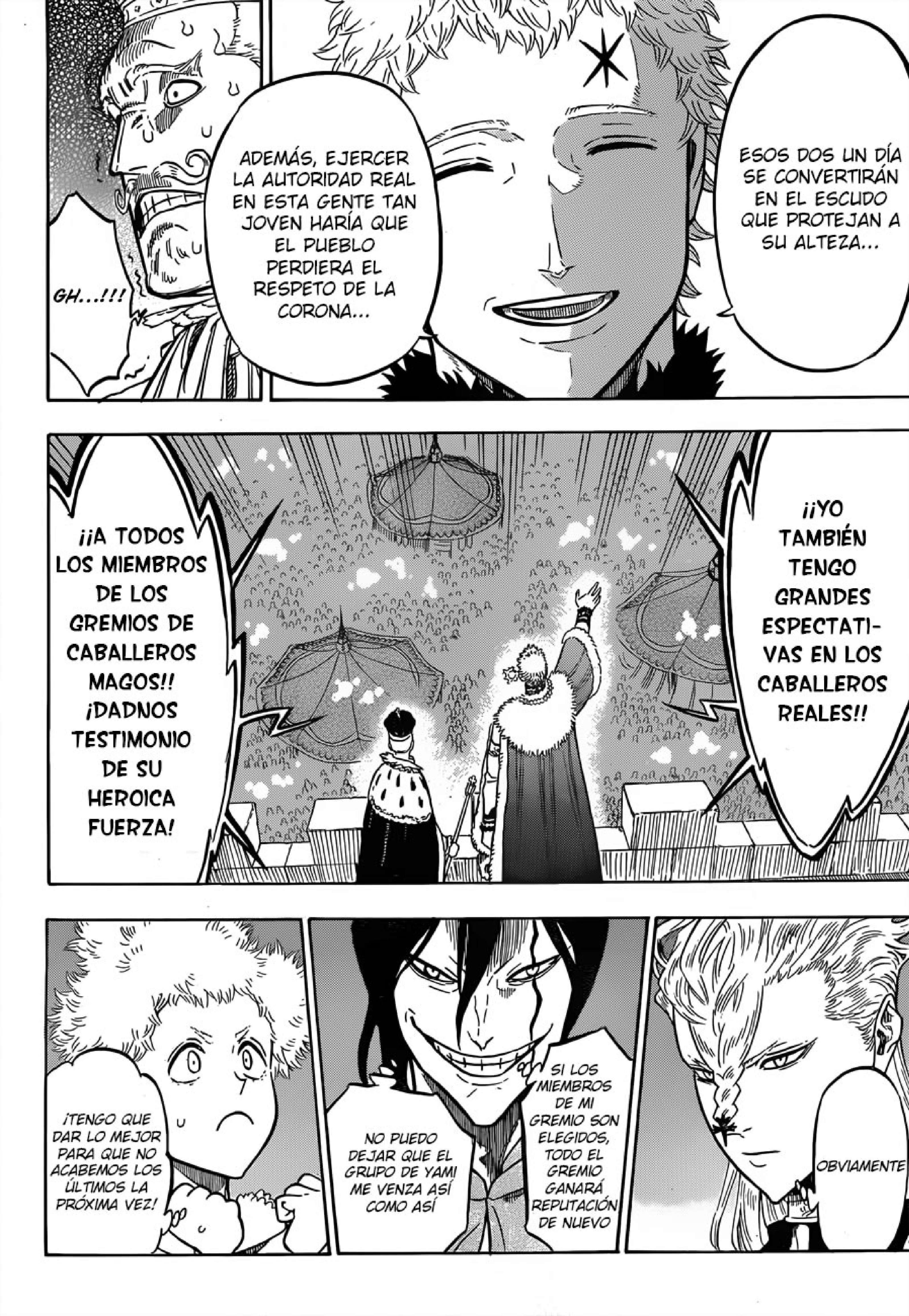 Read black Clover es Manga Online