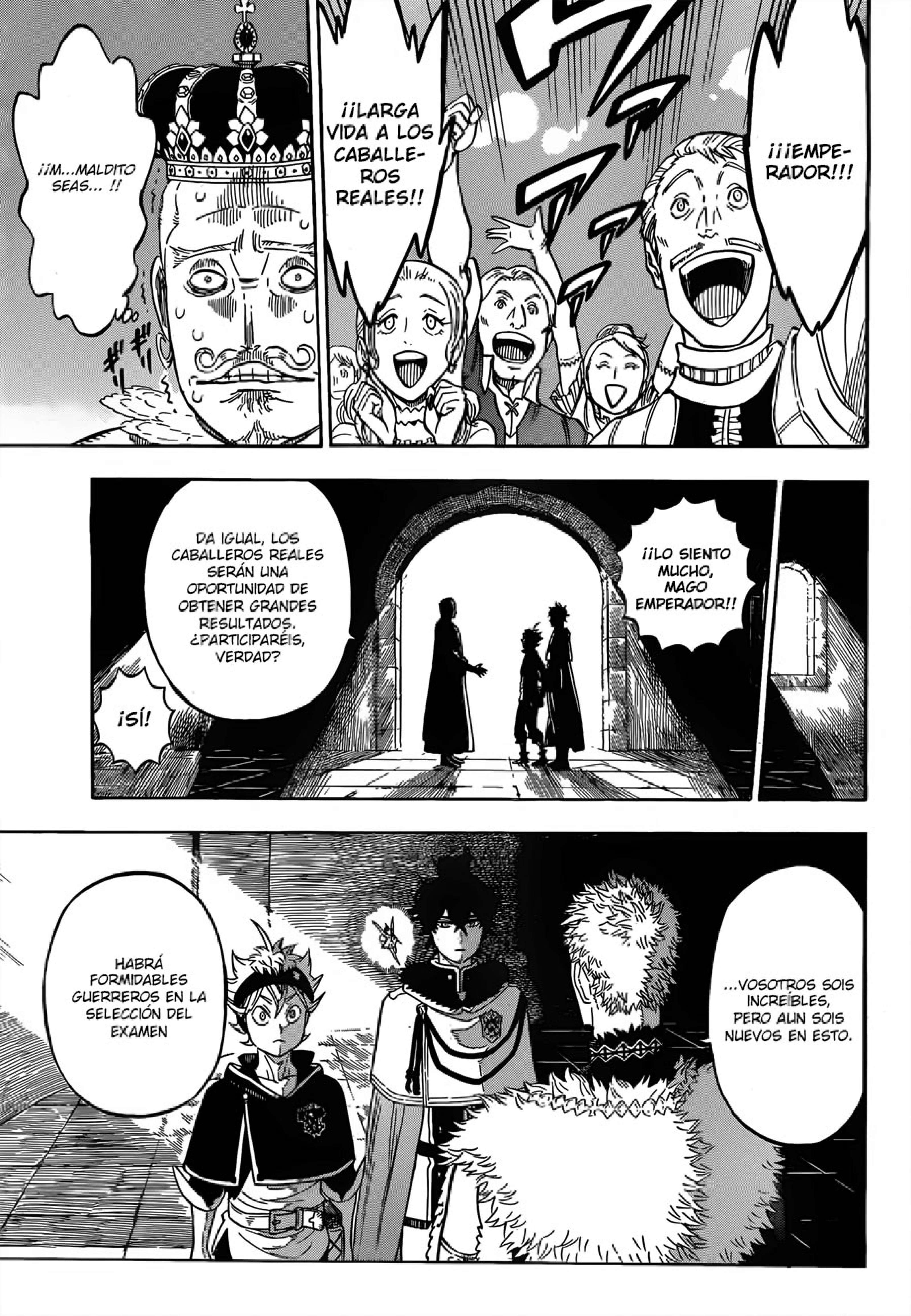 Read black Clover es Manga Online