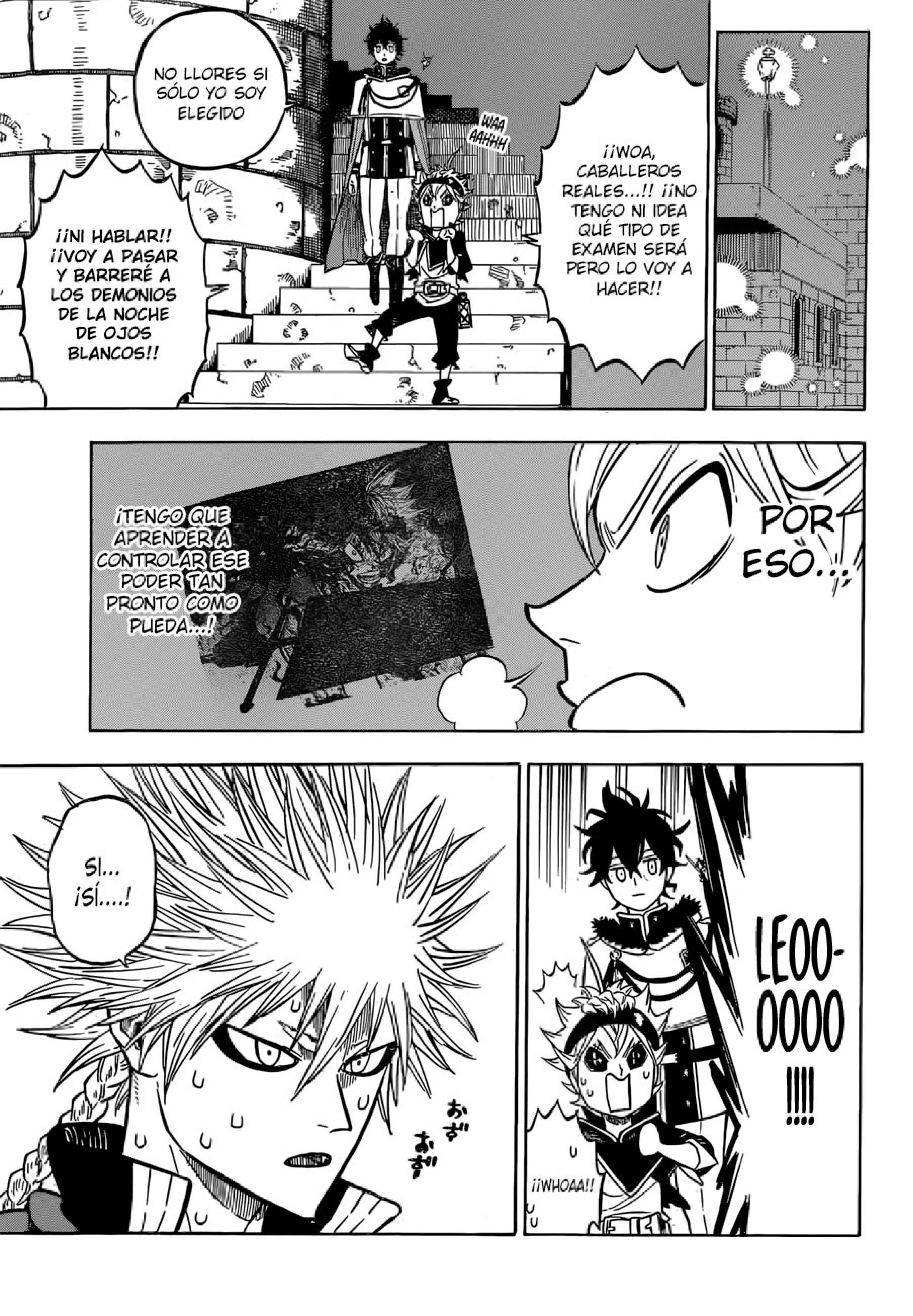 Read black Clover es Manga Online