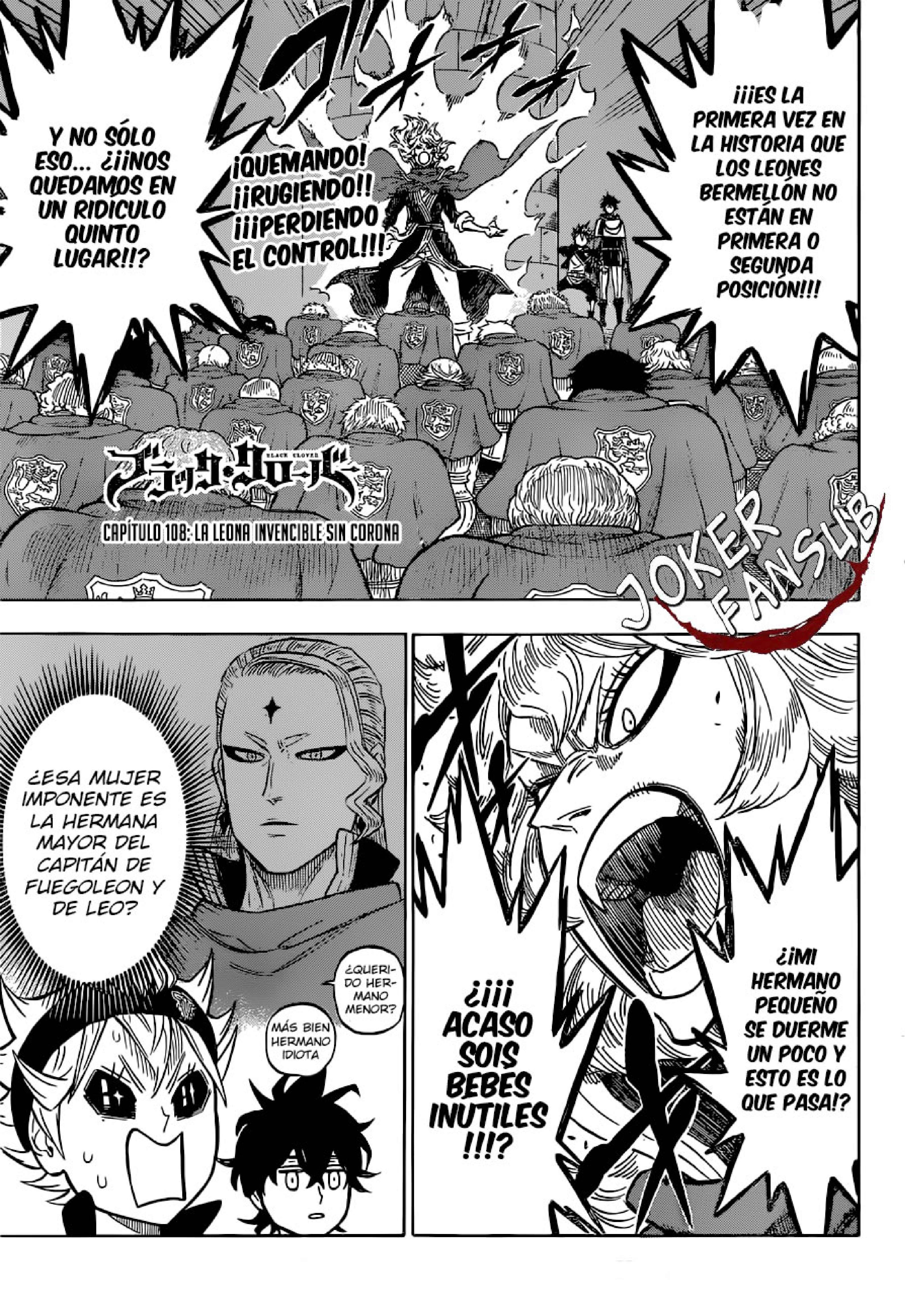 Read black Clover es Manga Online