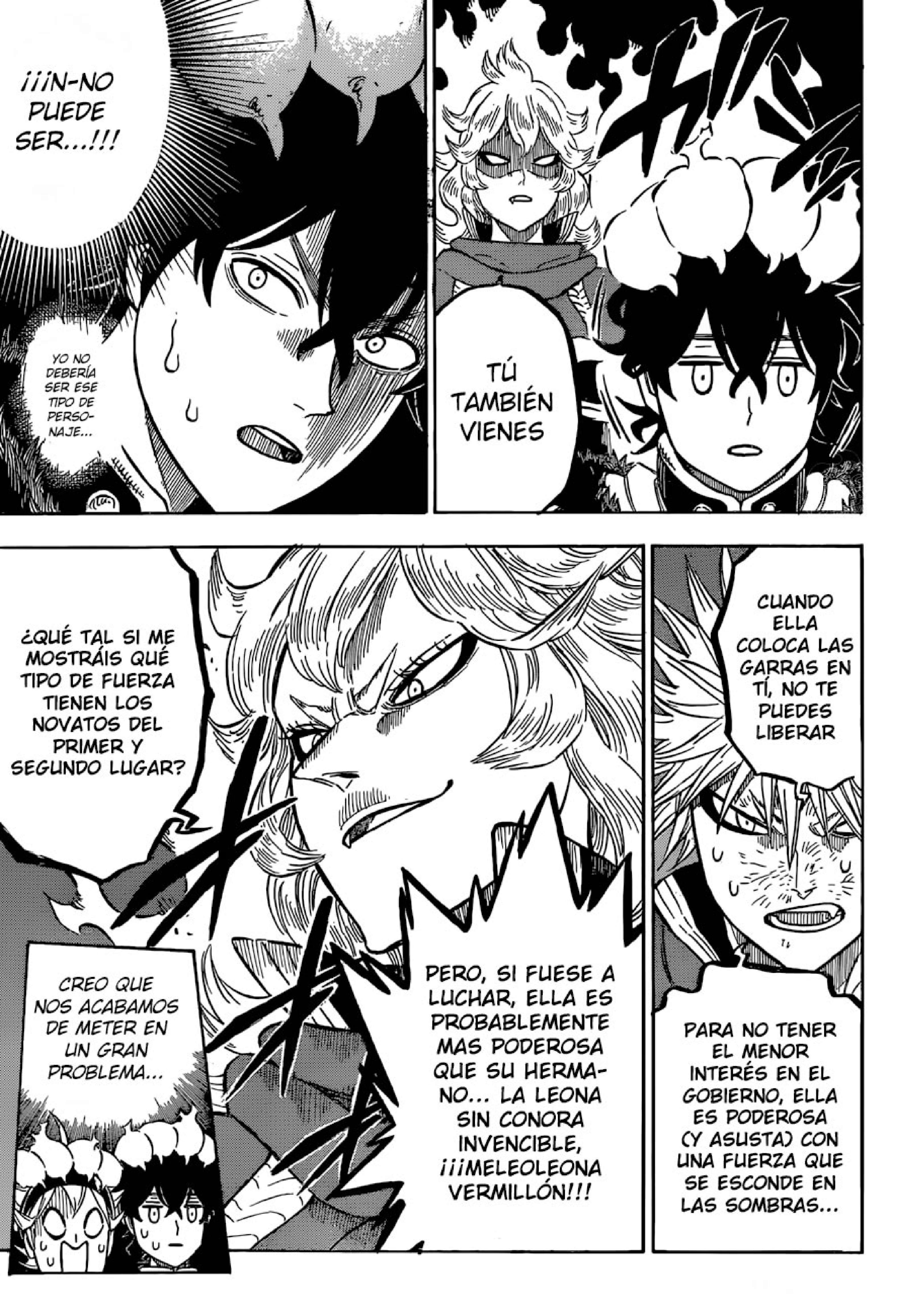 Read black Clover es Manga Online