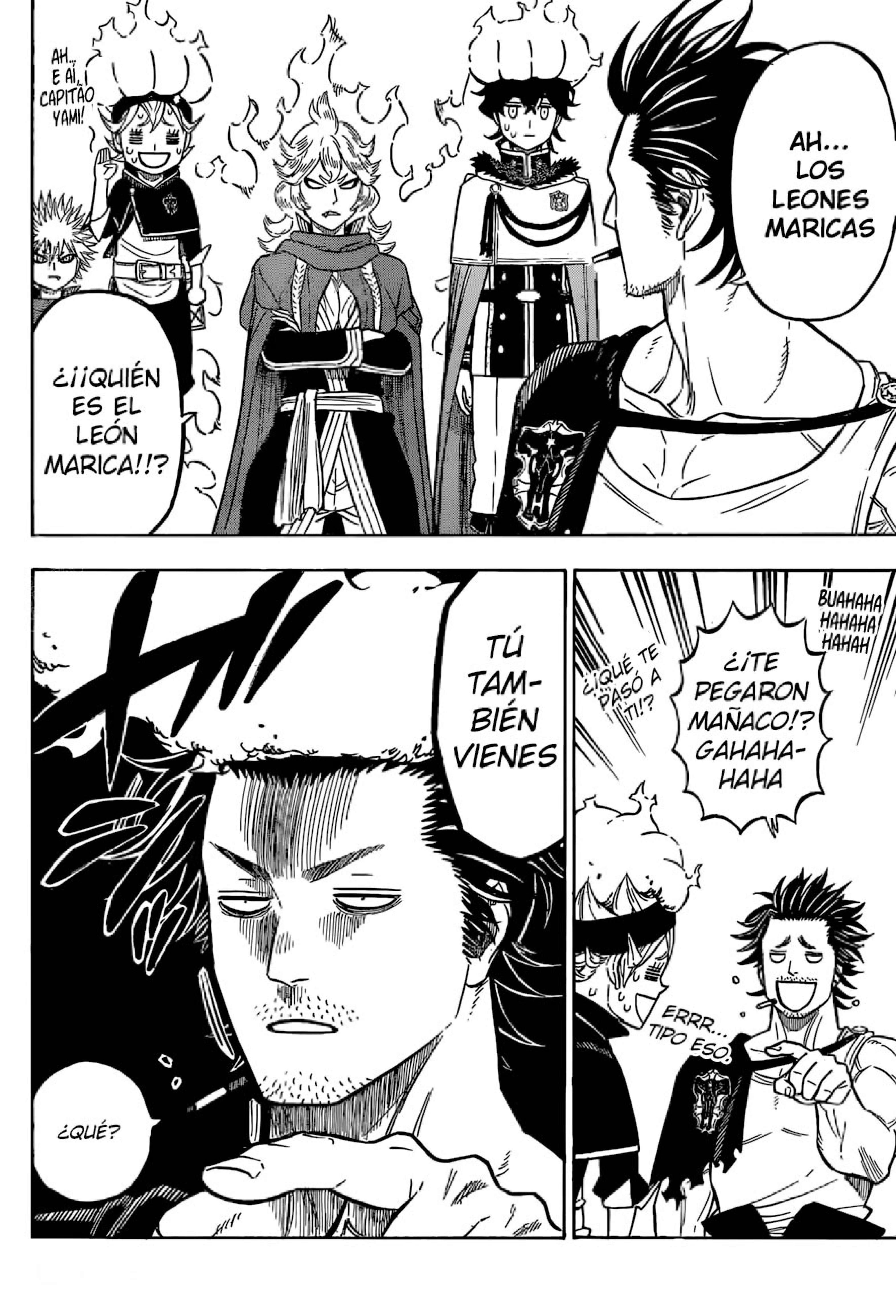 Read black Clover es Manga Online