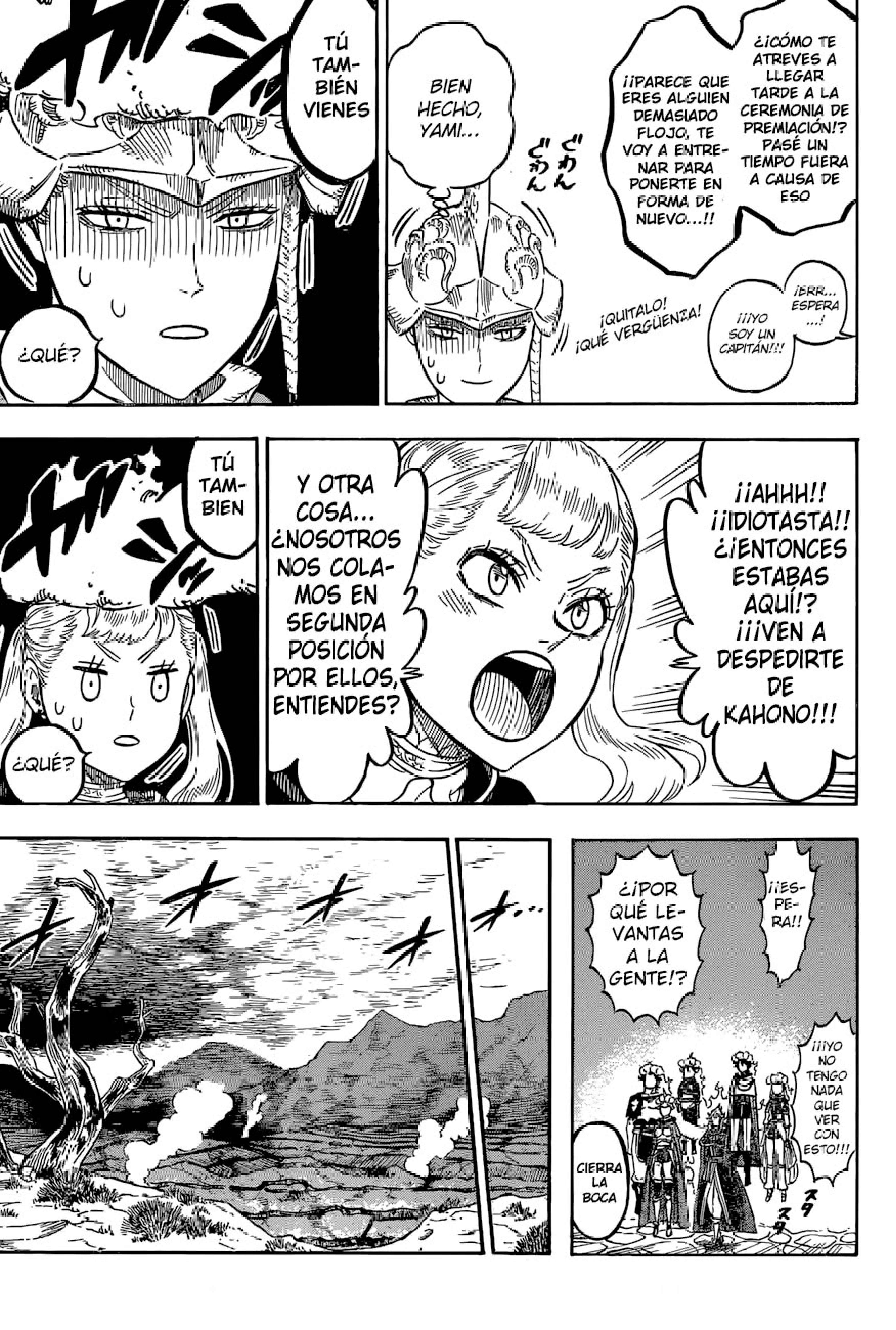 Read black Clover es Manga Online