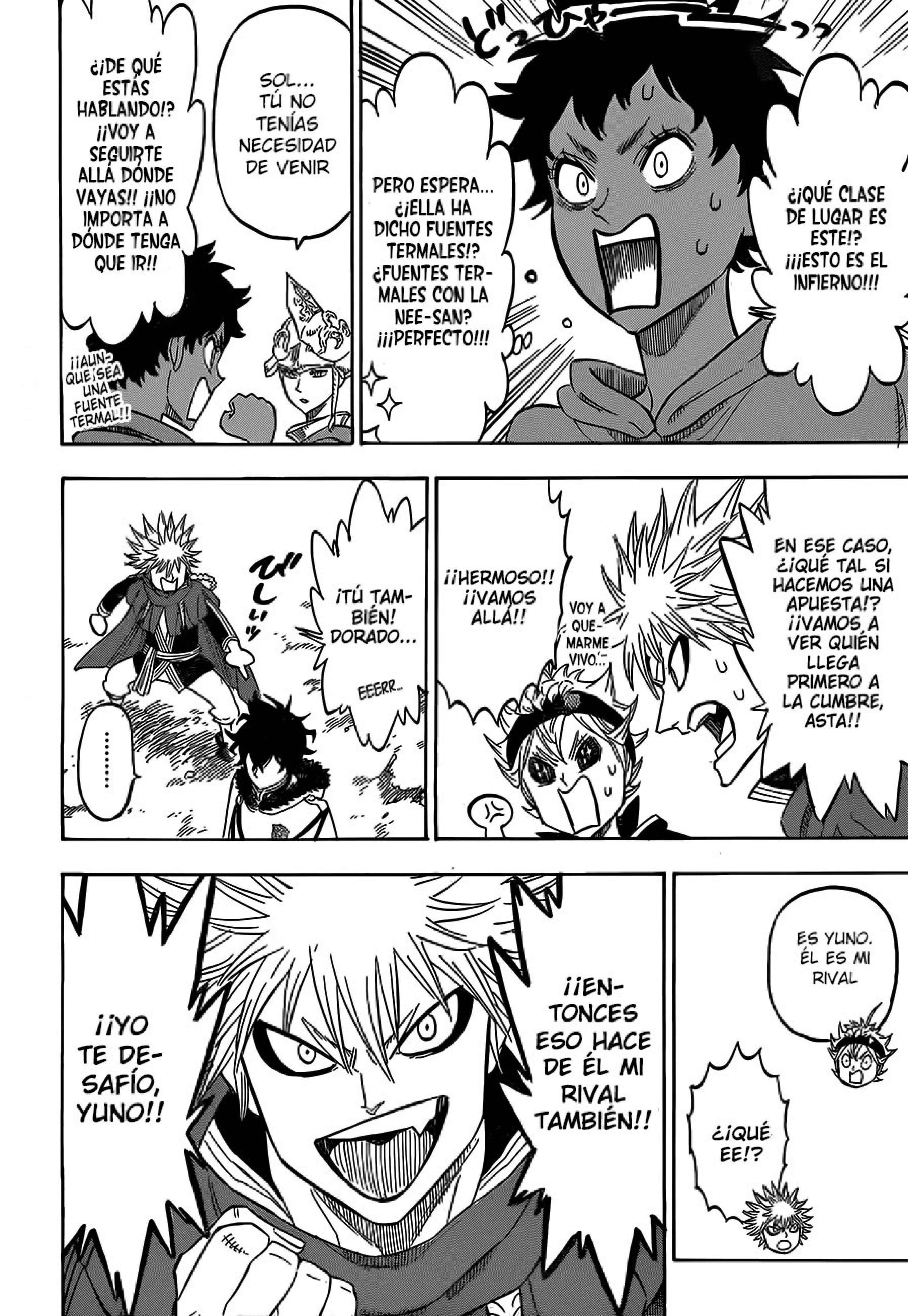 Read black Clover es Manga Online