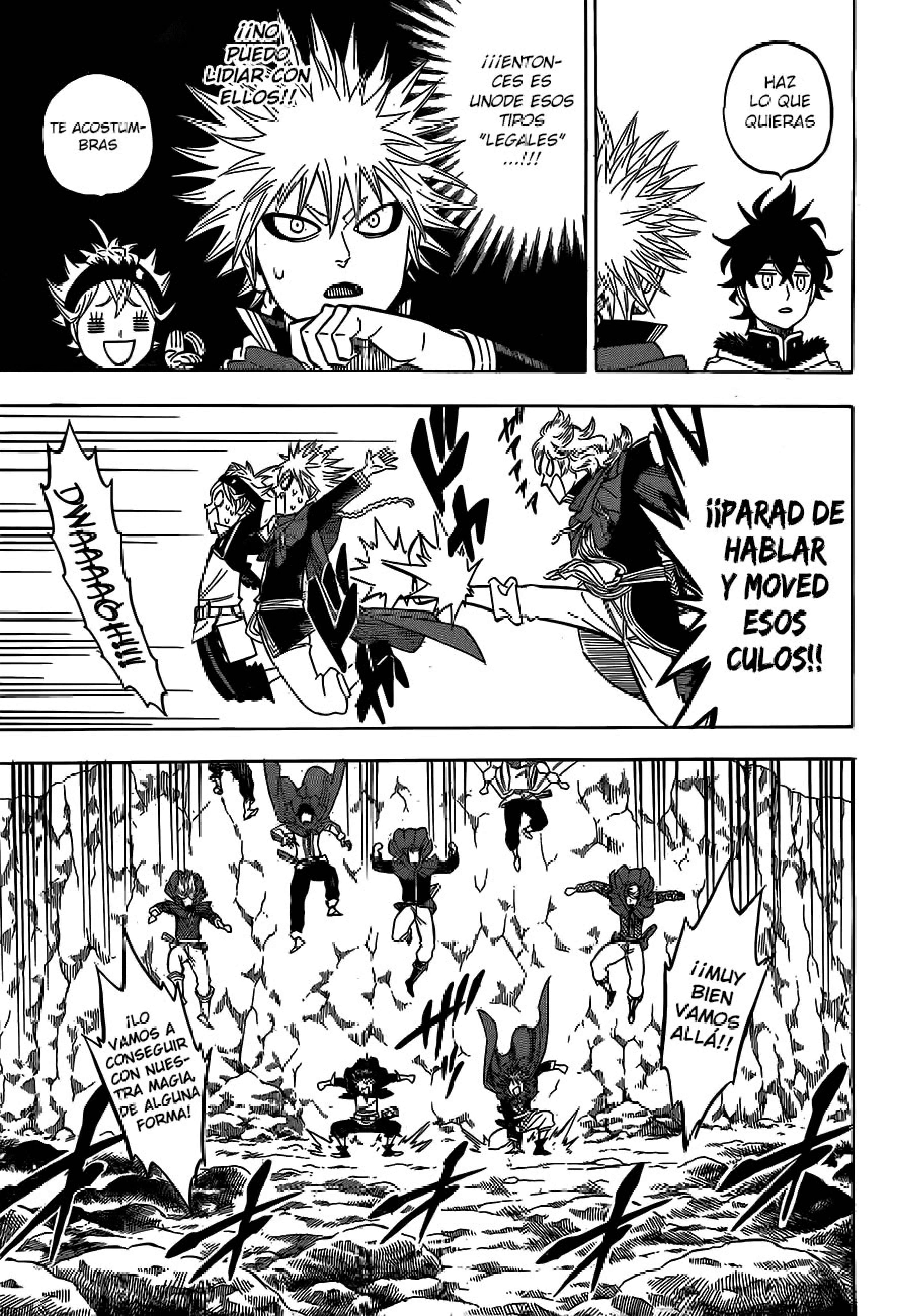 Read black Clover es Manga Online