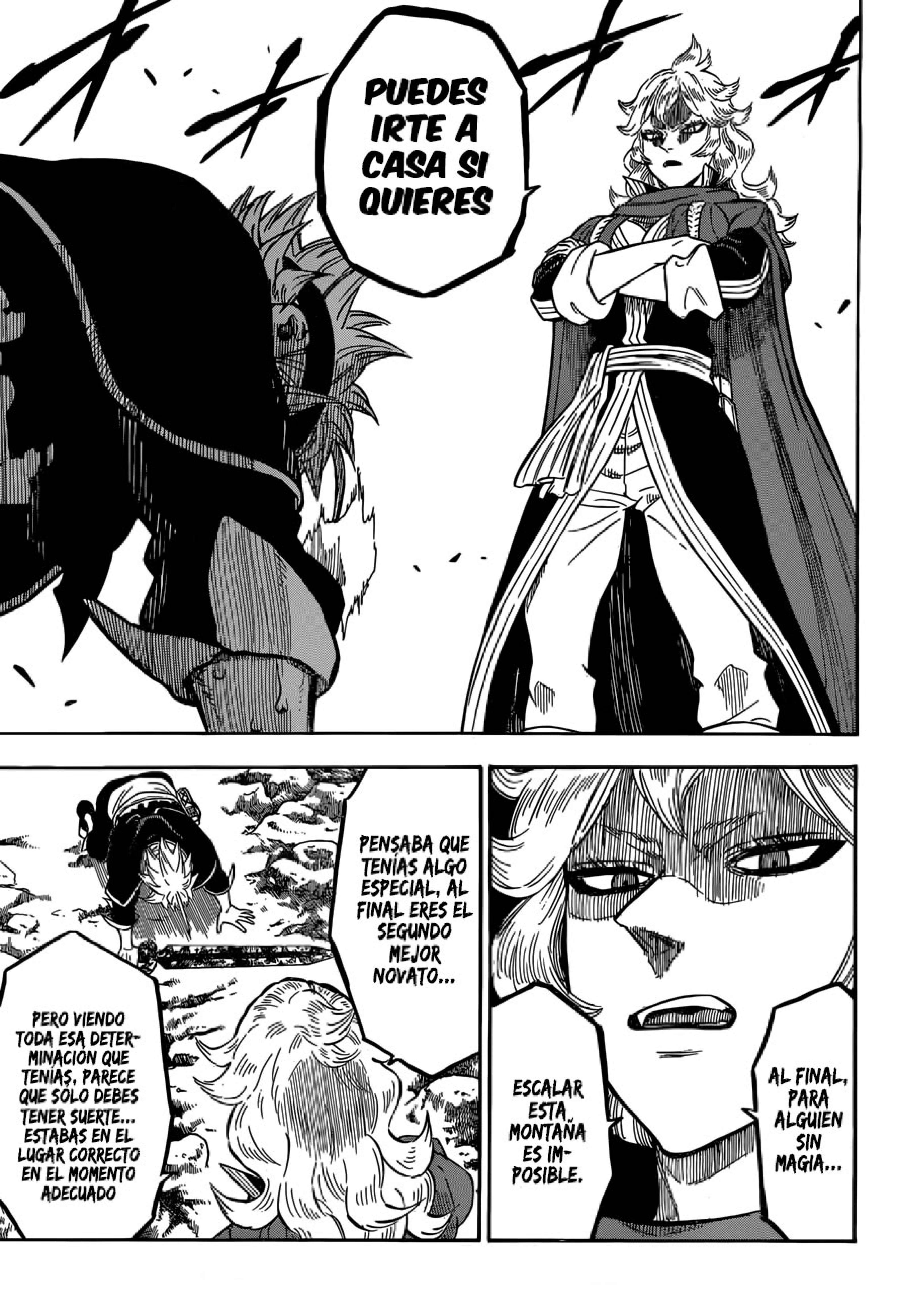 Read black Clover es Manga Online