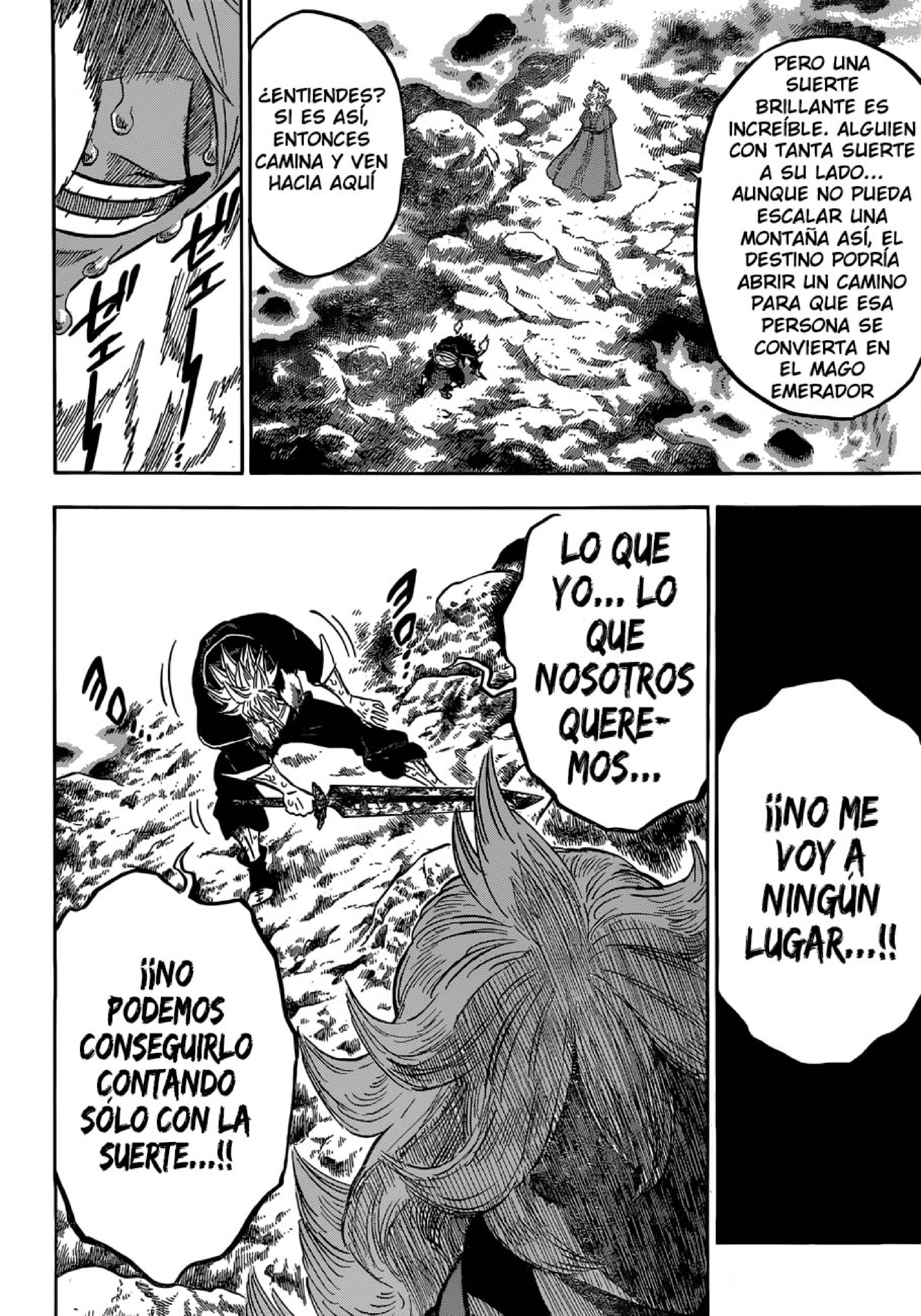 Read black Clover es Manga Online