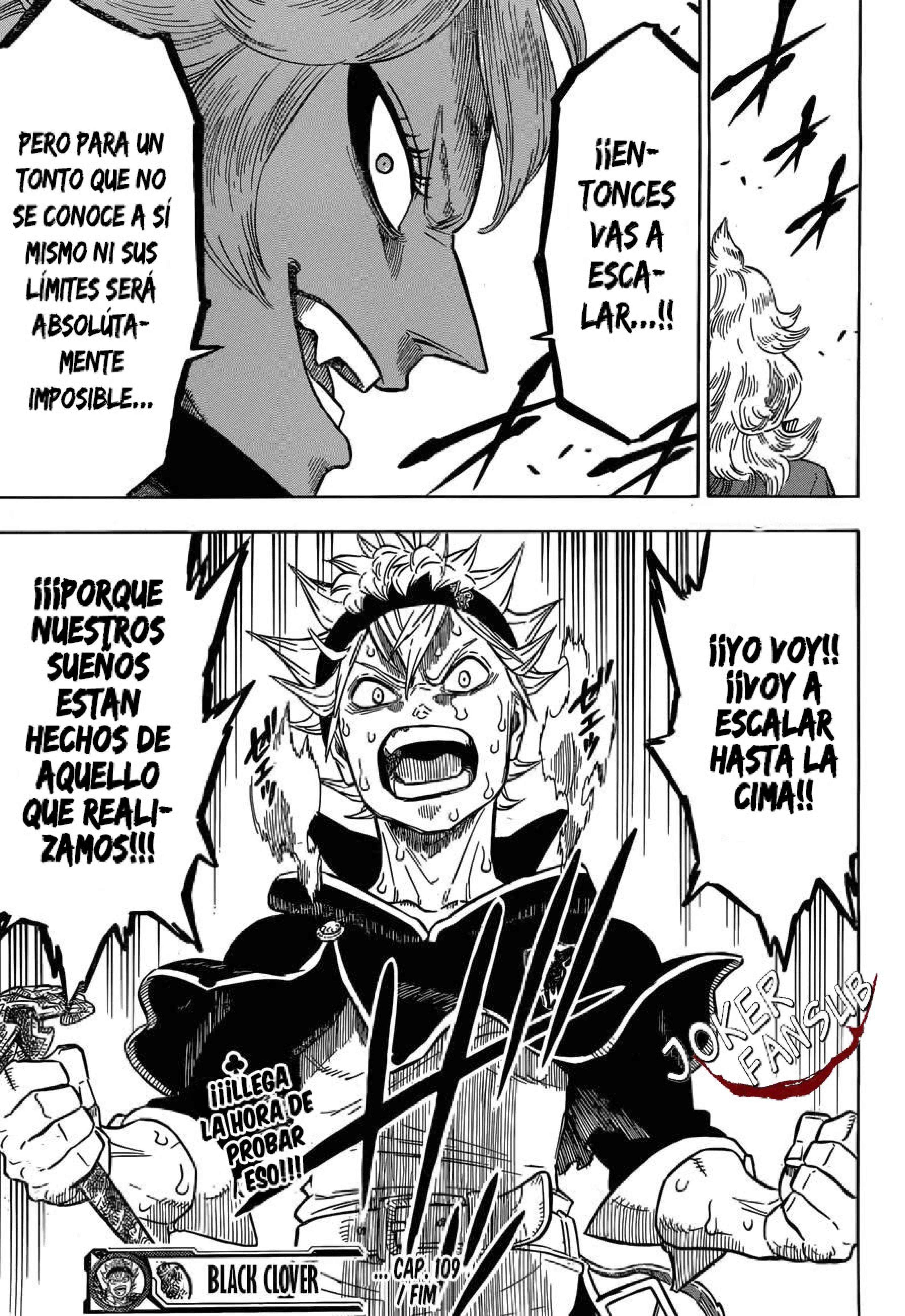 Read black Clover es Manga Online