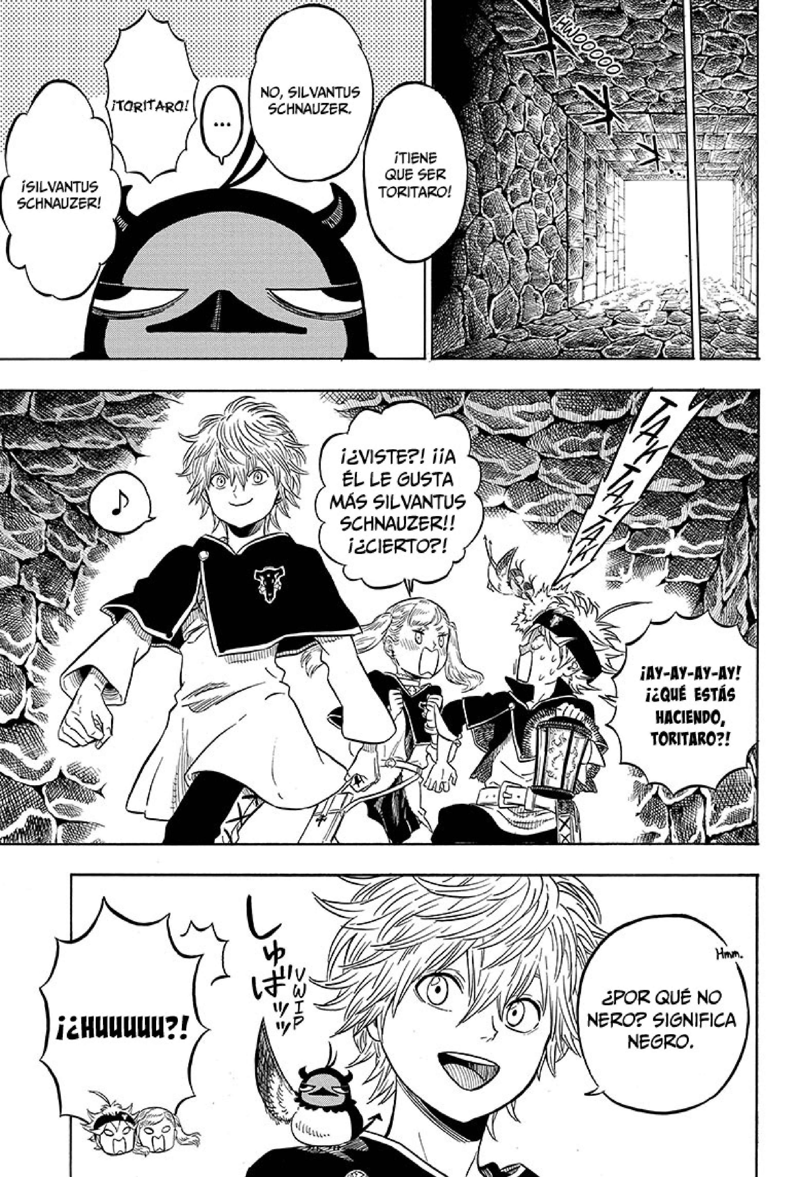 Read black Clover es Manga Online