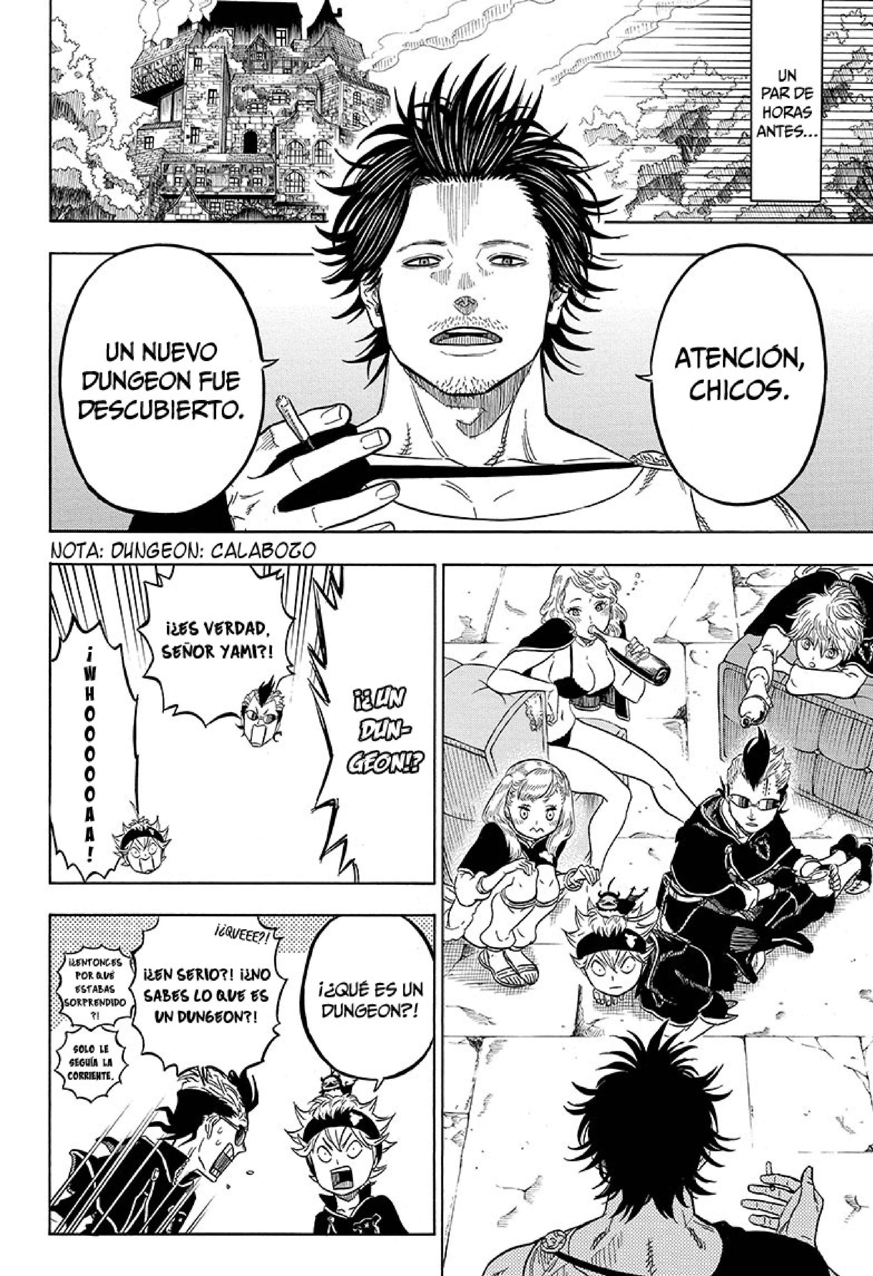 Read black Clover es Manga Online