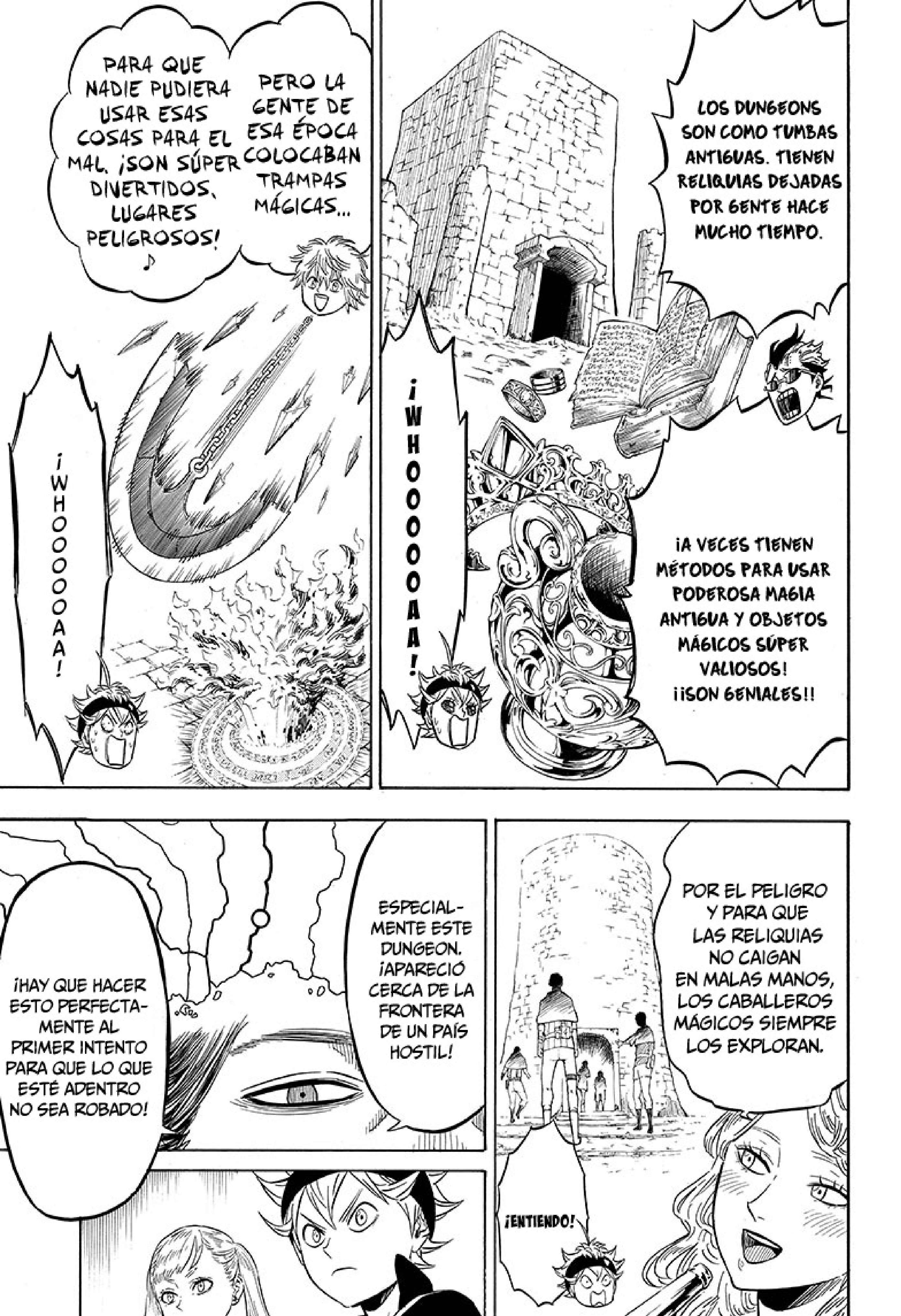 Read black Clover es Manga Online
