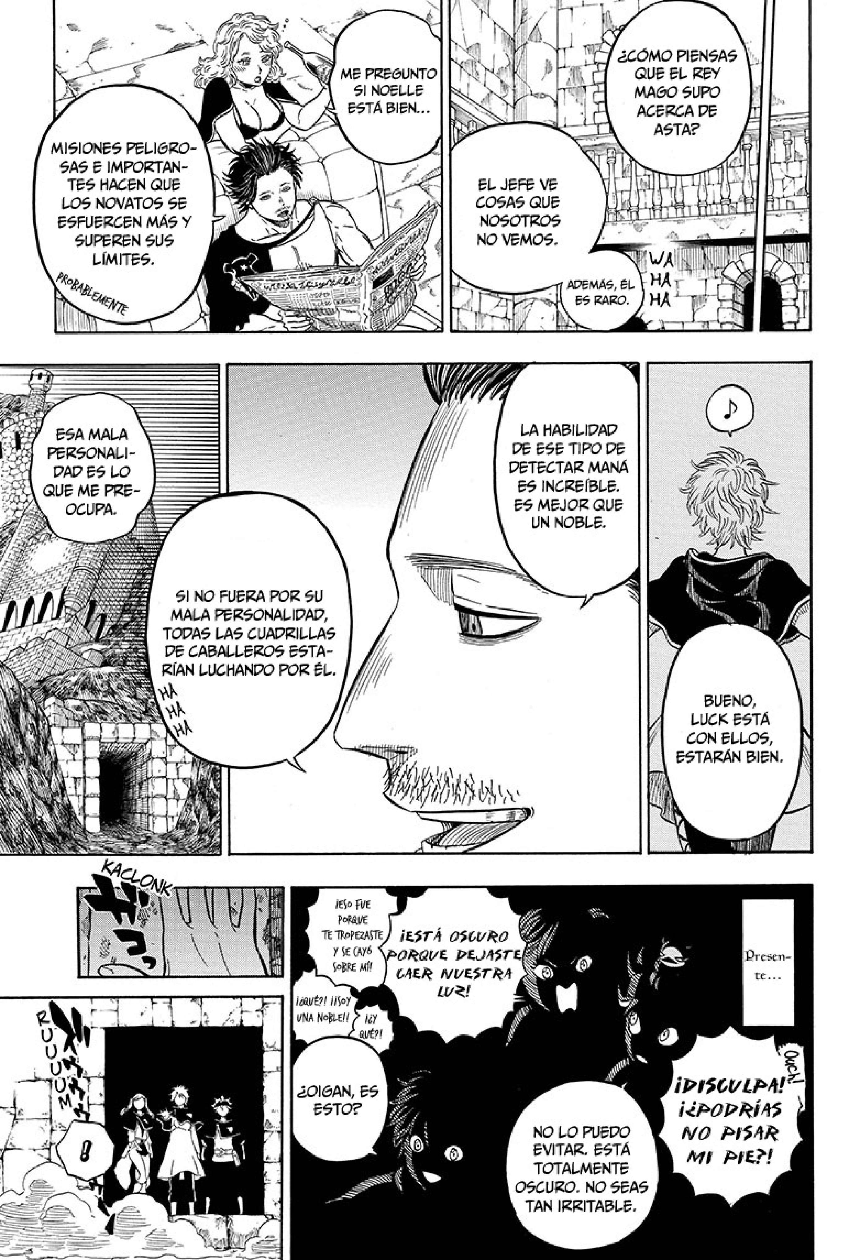 Read black Clover es Manga Online