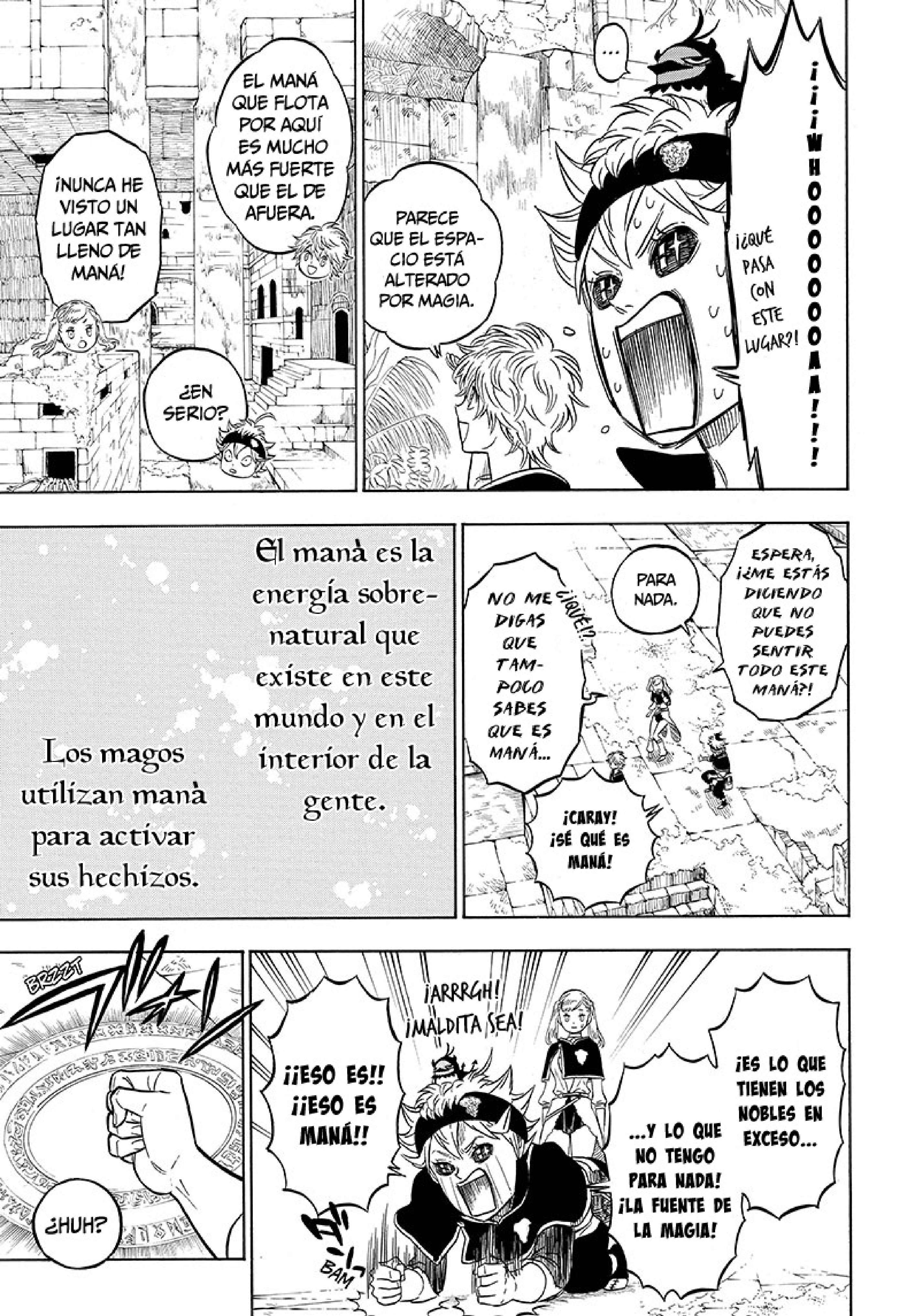 Read black Clover es Manga Online