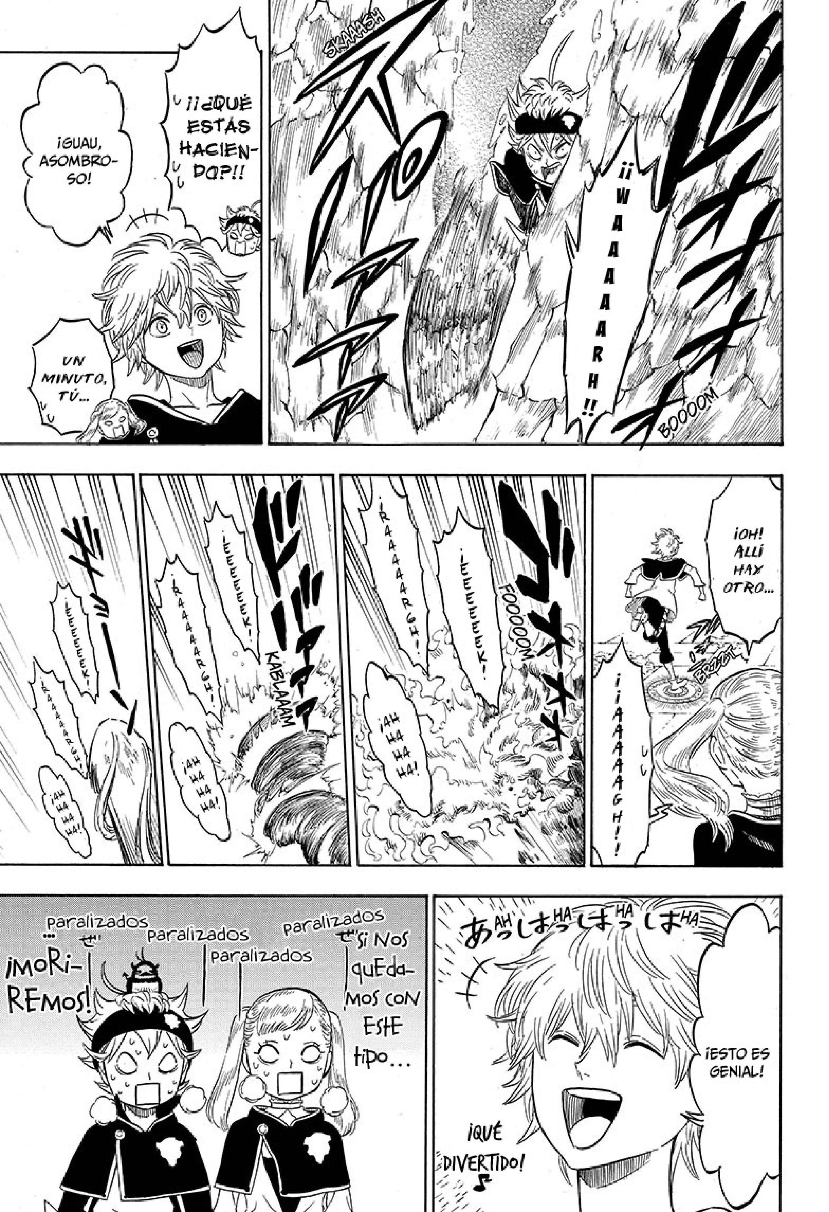 Read black Clover es Manga Online