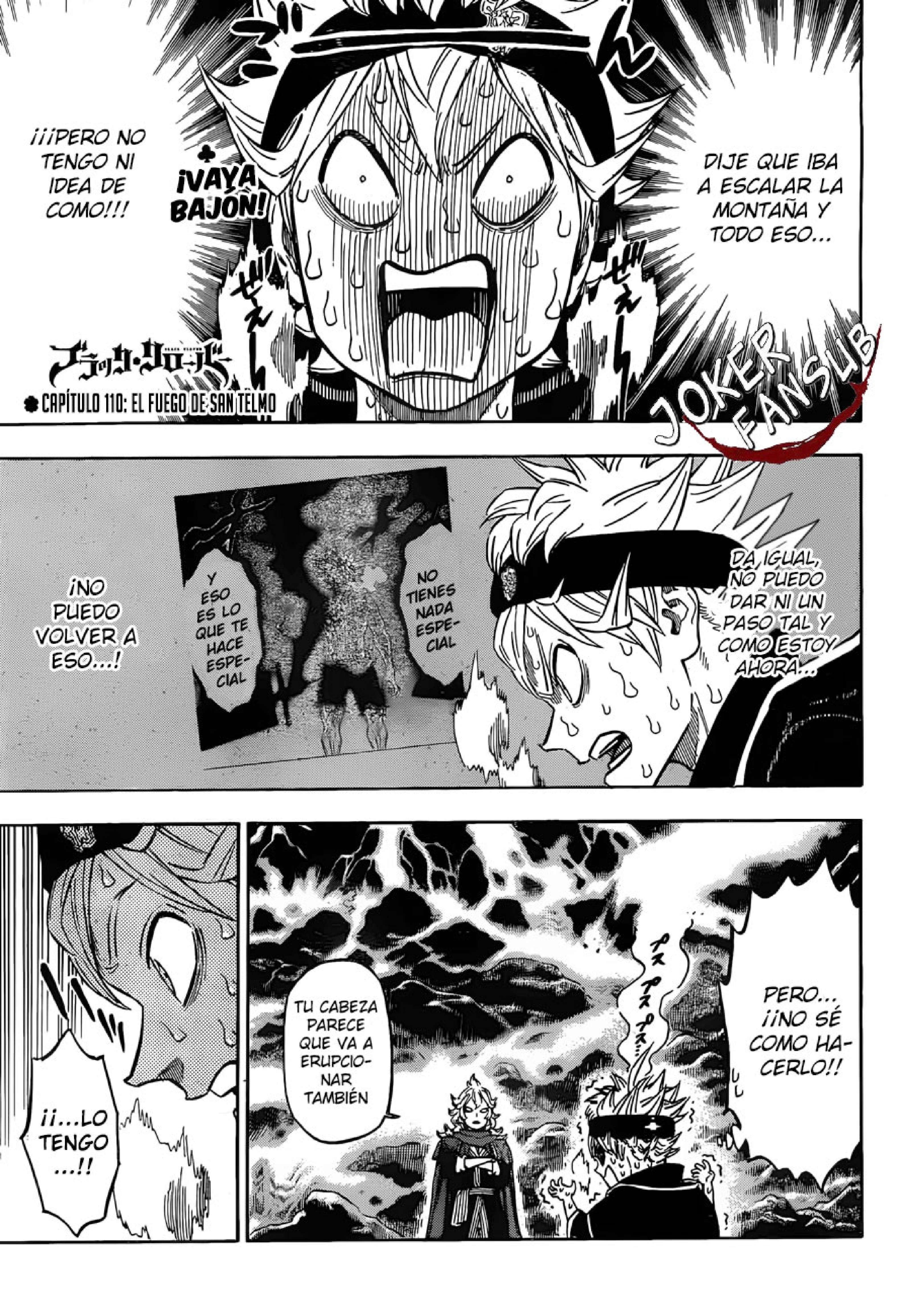 Read black Clover es Manga Online