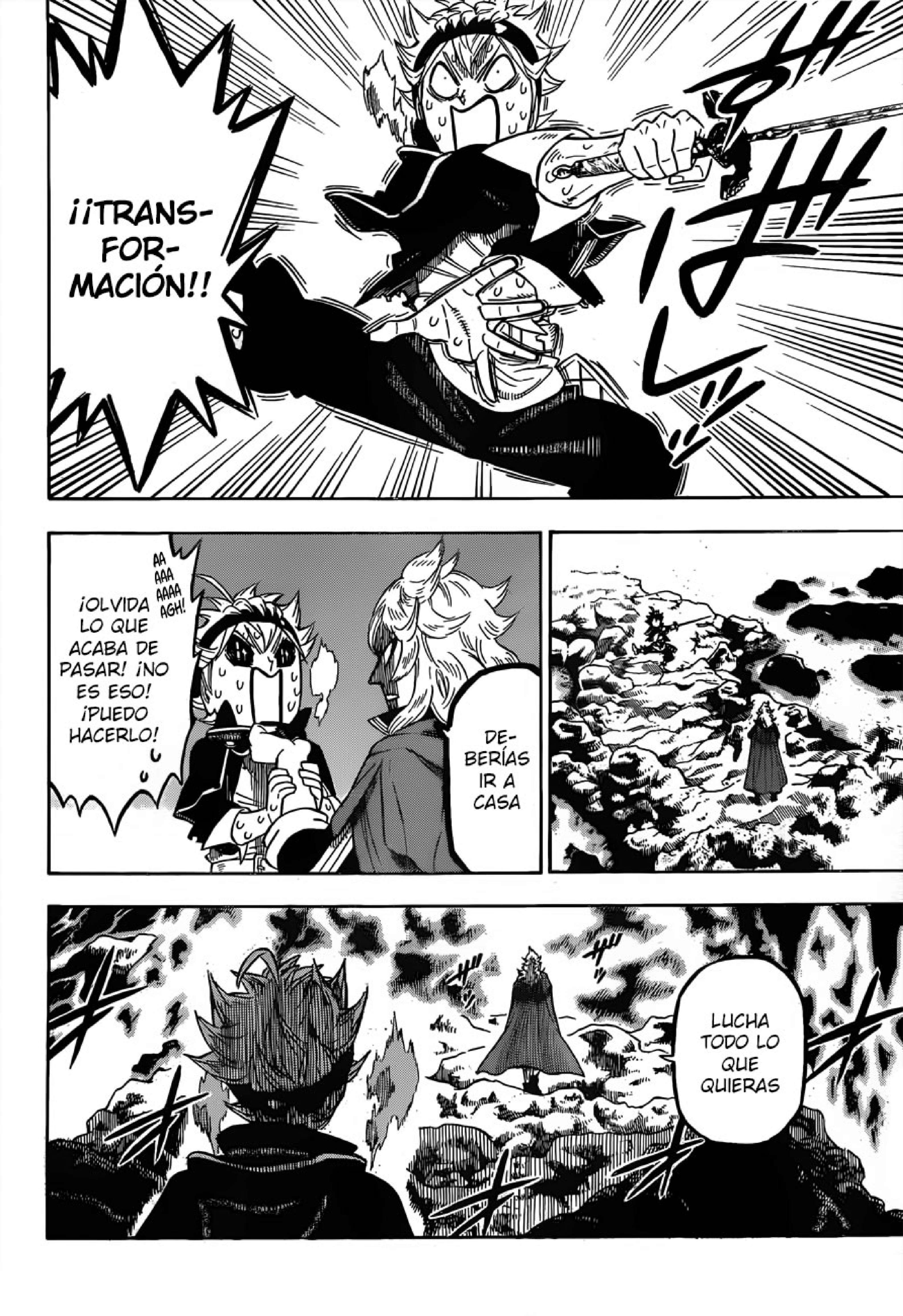 Read black Clover es Manga Online