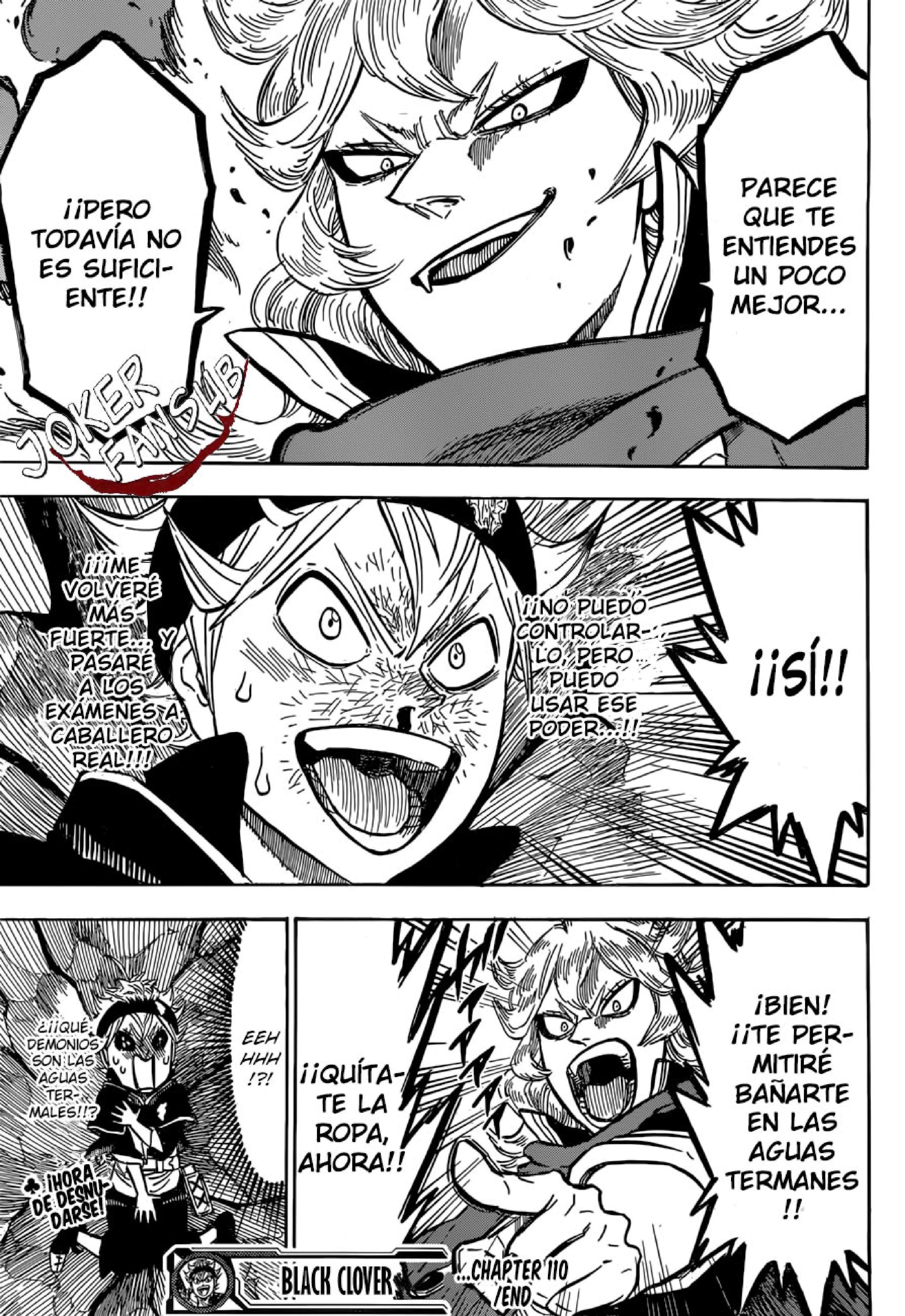 Read black Clover es Manga Online