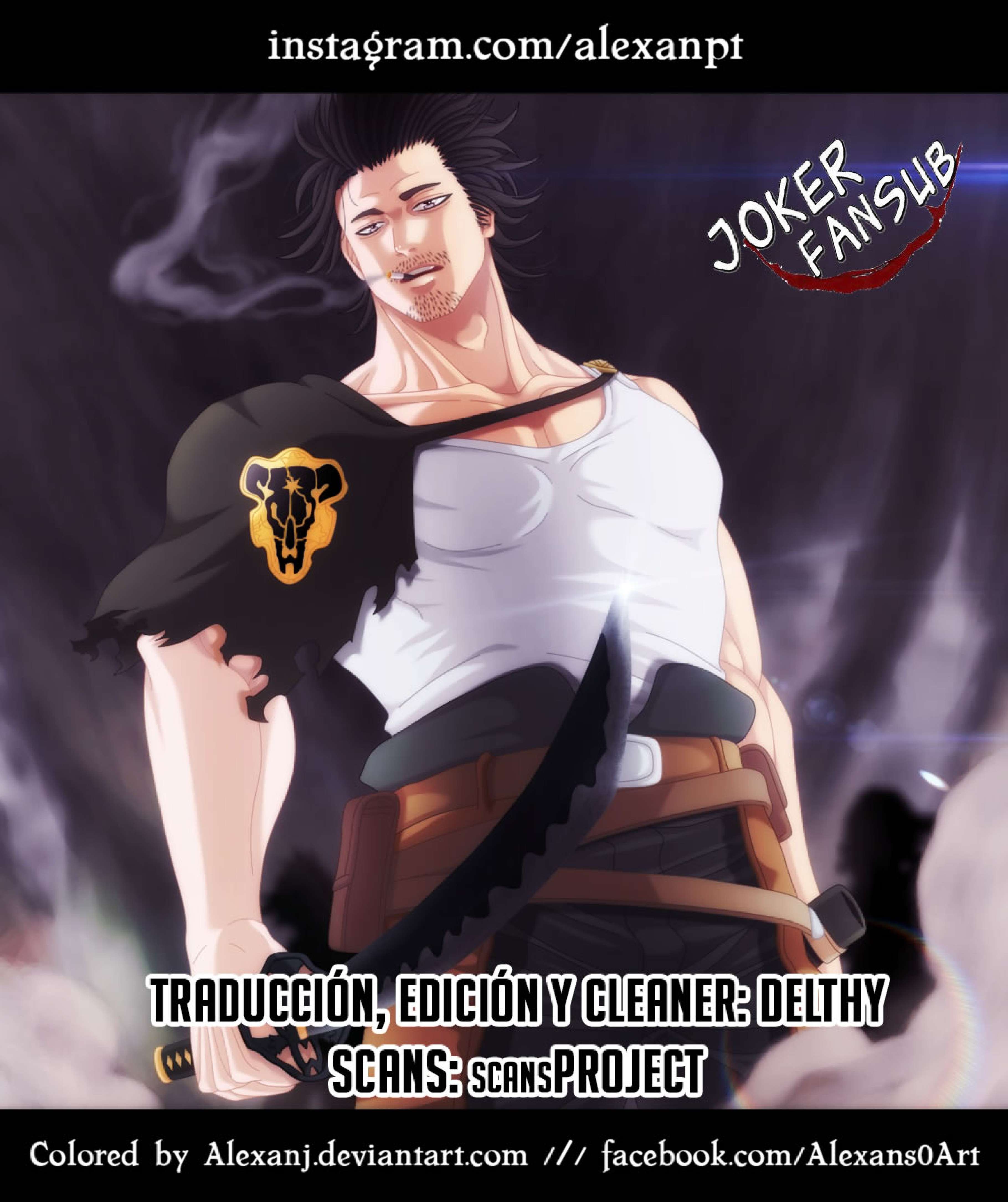 Read black Clover es Manga Online